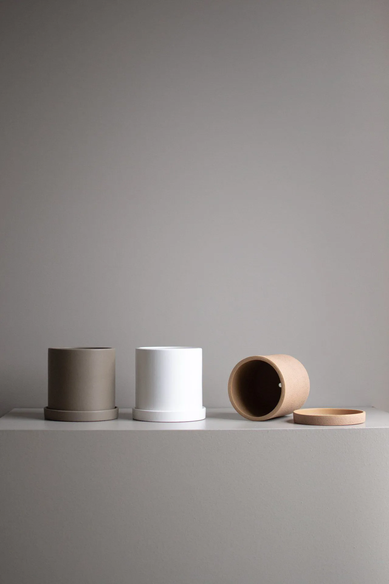 Grow γλάστρα Ø13 cm με πιατάκι, Άμμος DBKD