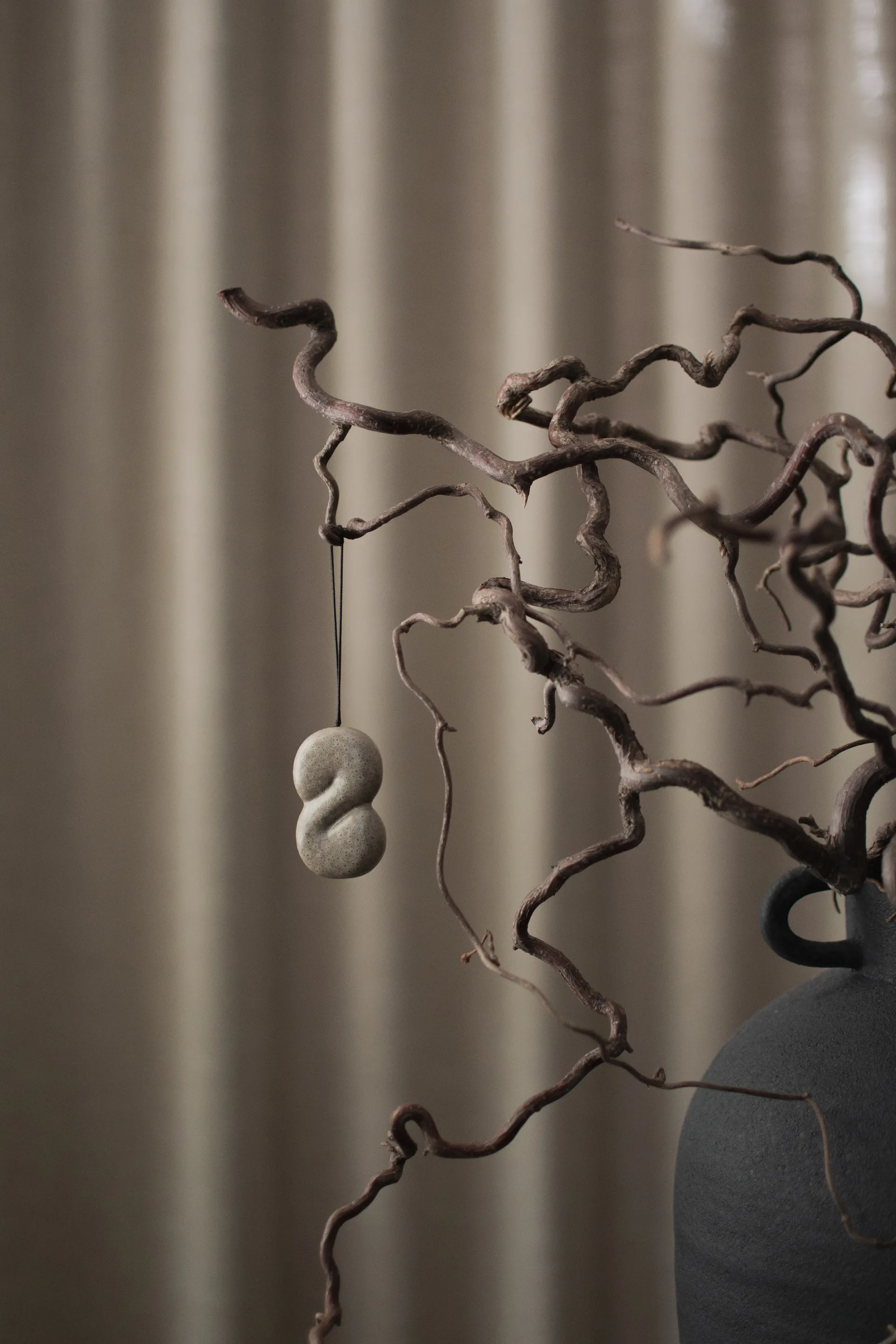 Κρεμαστό διακοσμητικό Hanging bun, Beige DBKD