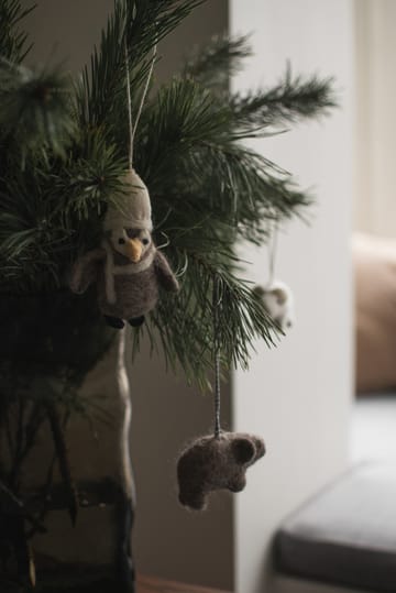 Hanging penguin Κρεμαστό διακοσμητικό  - Beige-white - DBKD