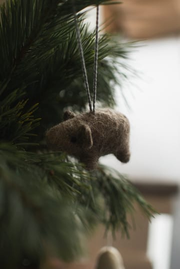 Κρεμαστό διακοσμητικό Hanging pig - Beige - DBKD