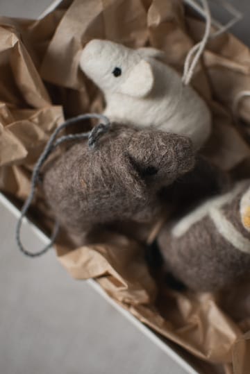 Κρεμαστό διακοσμητικό Hanging pig - Beige - DBKD