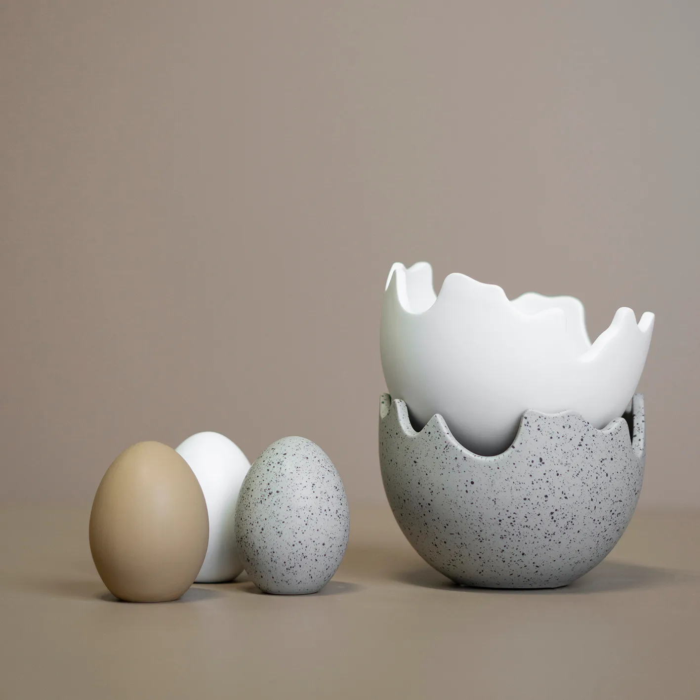 Happy Easter μπολ κέλυφος αυγού μεγάλο, Mole dot DBKD