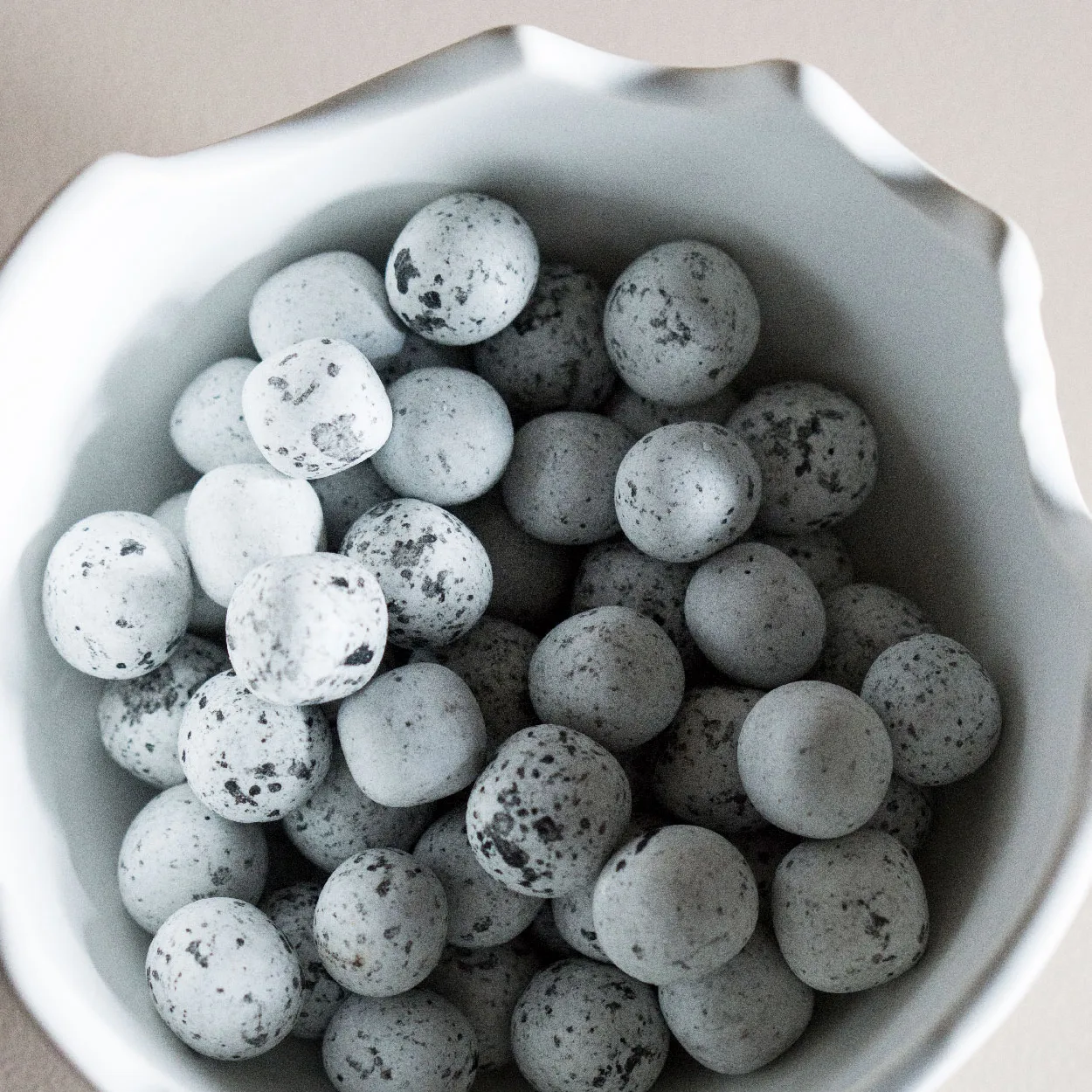 Happy Easter μπολ κέλυφος αυγού μεγάλο, White DBKD