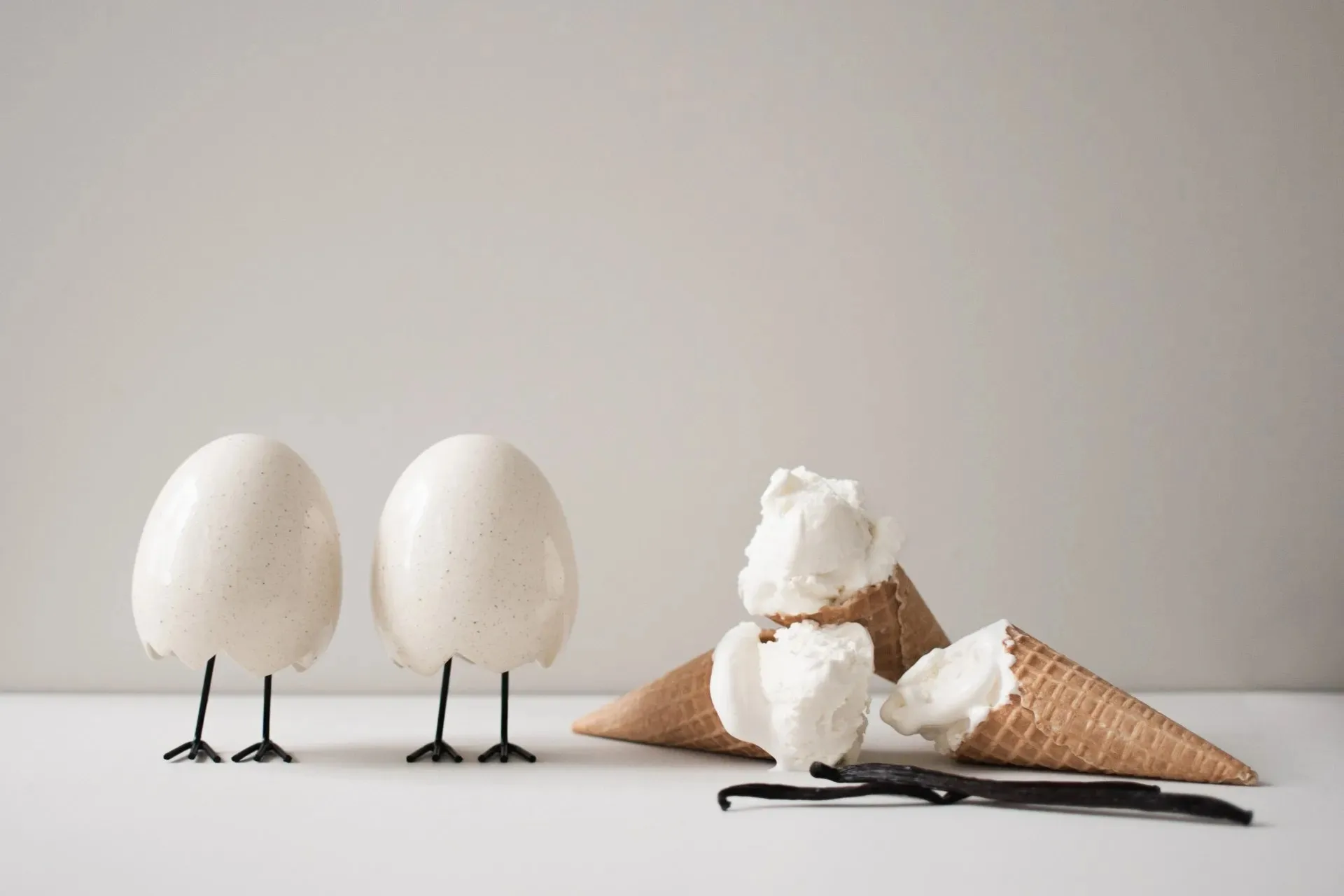 Happy feet πασχαλινή διακόσμηση, Βανίλια DBKD