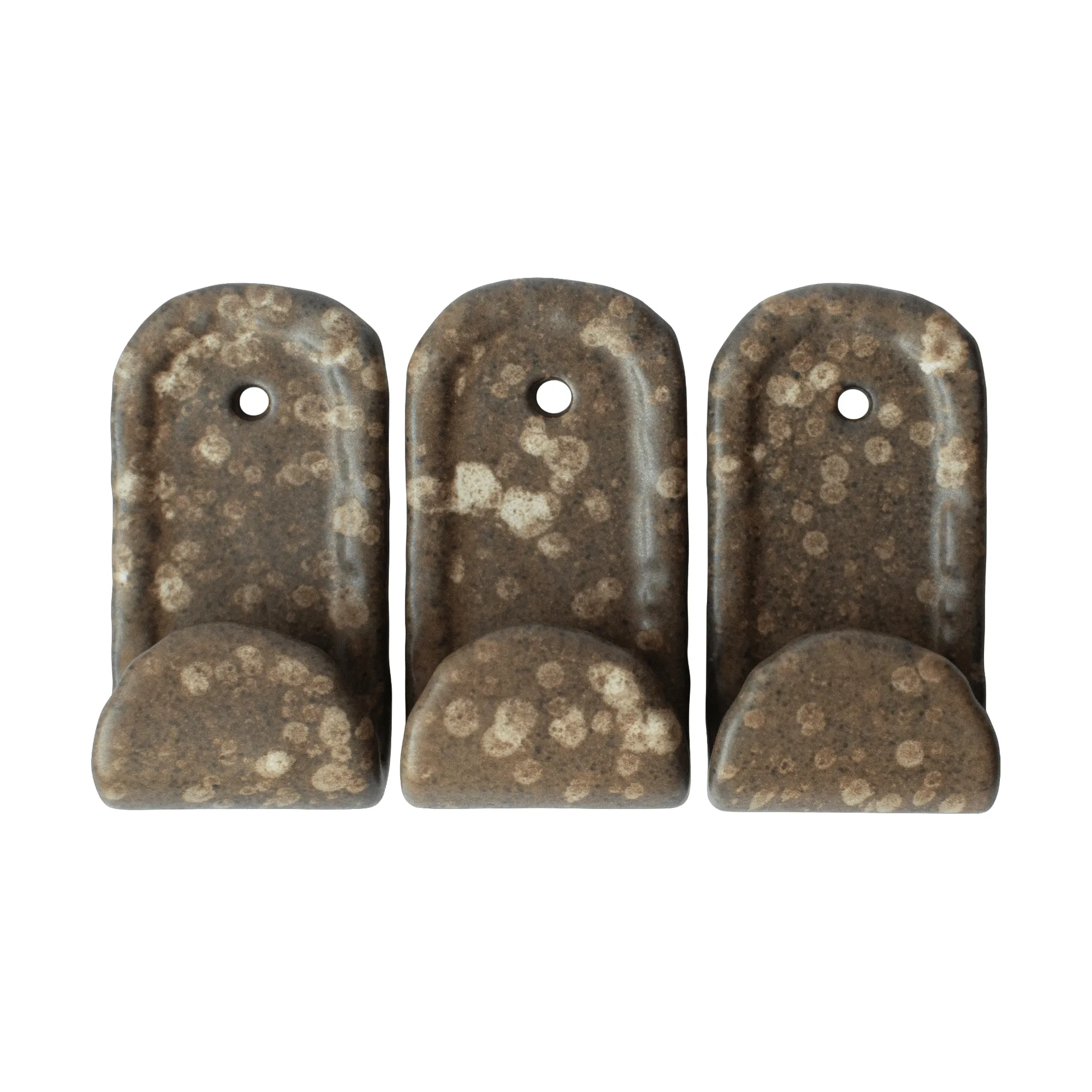 Hook γάντζοι 3-pack, Brown dot DBKD