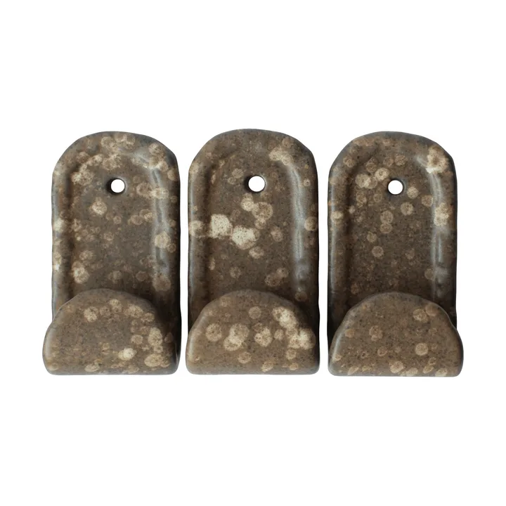 Hook γάντζοι 3-pack - Brown dot - DBKD