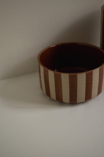 Line διακοσμητικό μπολ Ø16 cm - Stripe nougat - DBKD