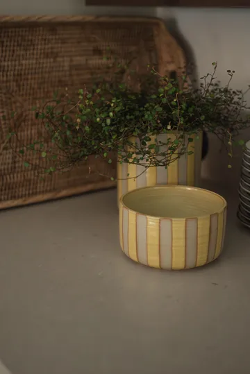 Line διακοσμητικό μπολ Ø16 cm - Yellow - DBKD