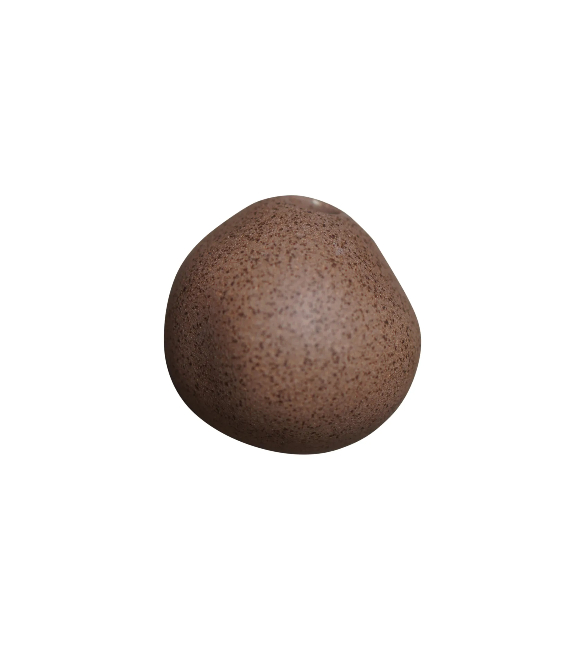 Miniature βάζο με βάση για τον τοίχο καφέ, μικρό, Ø 8 cm DBKD