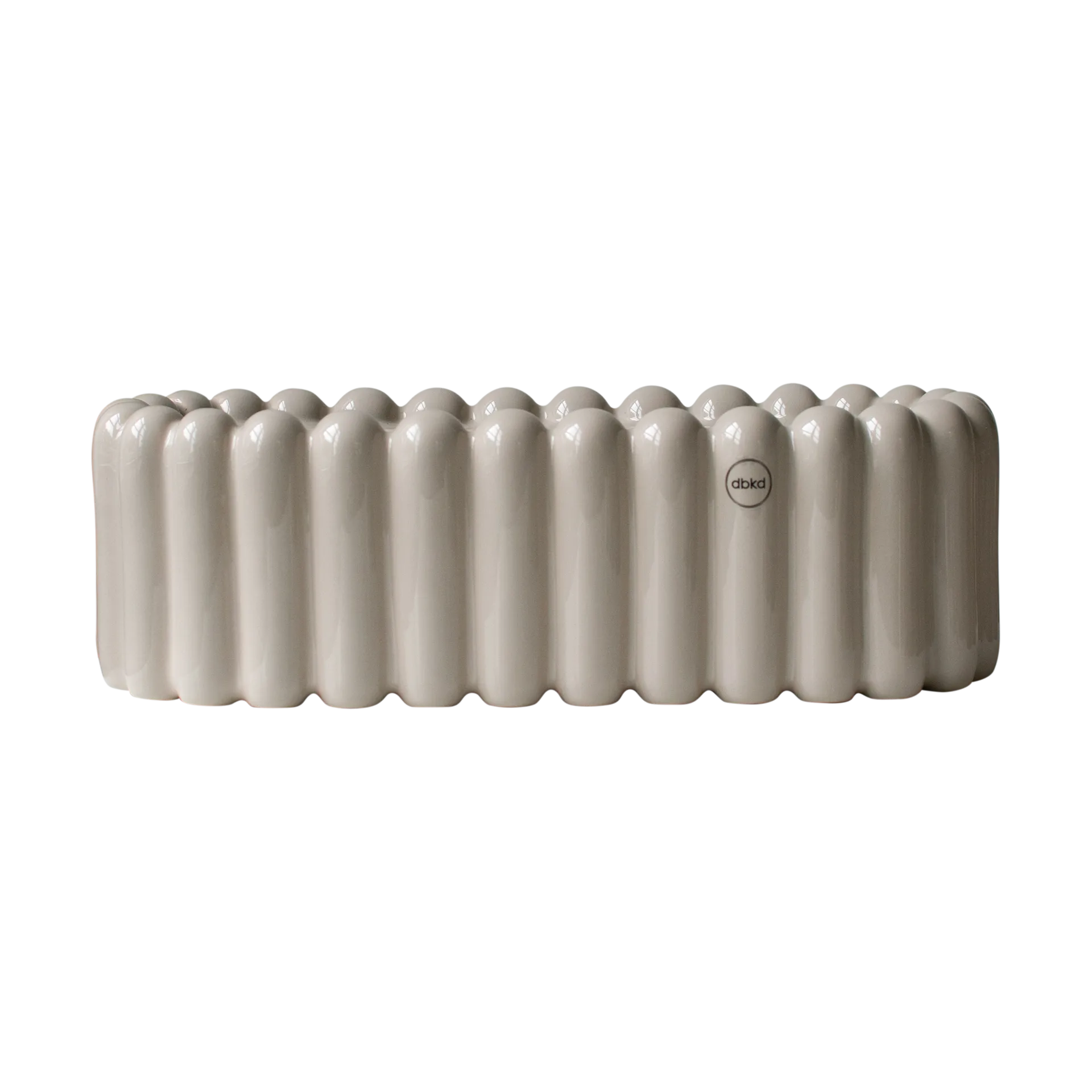 Mist γλάστρα οβάλο μικρή Ø35 cm, Shiney mole DBKD