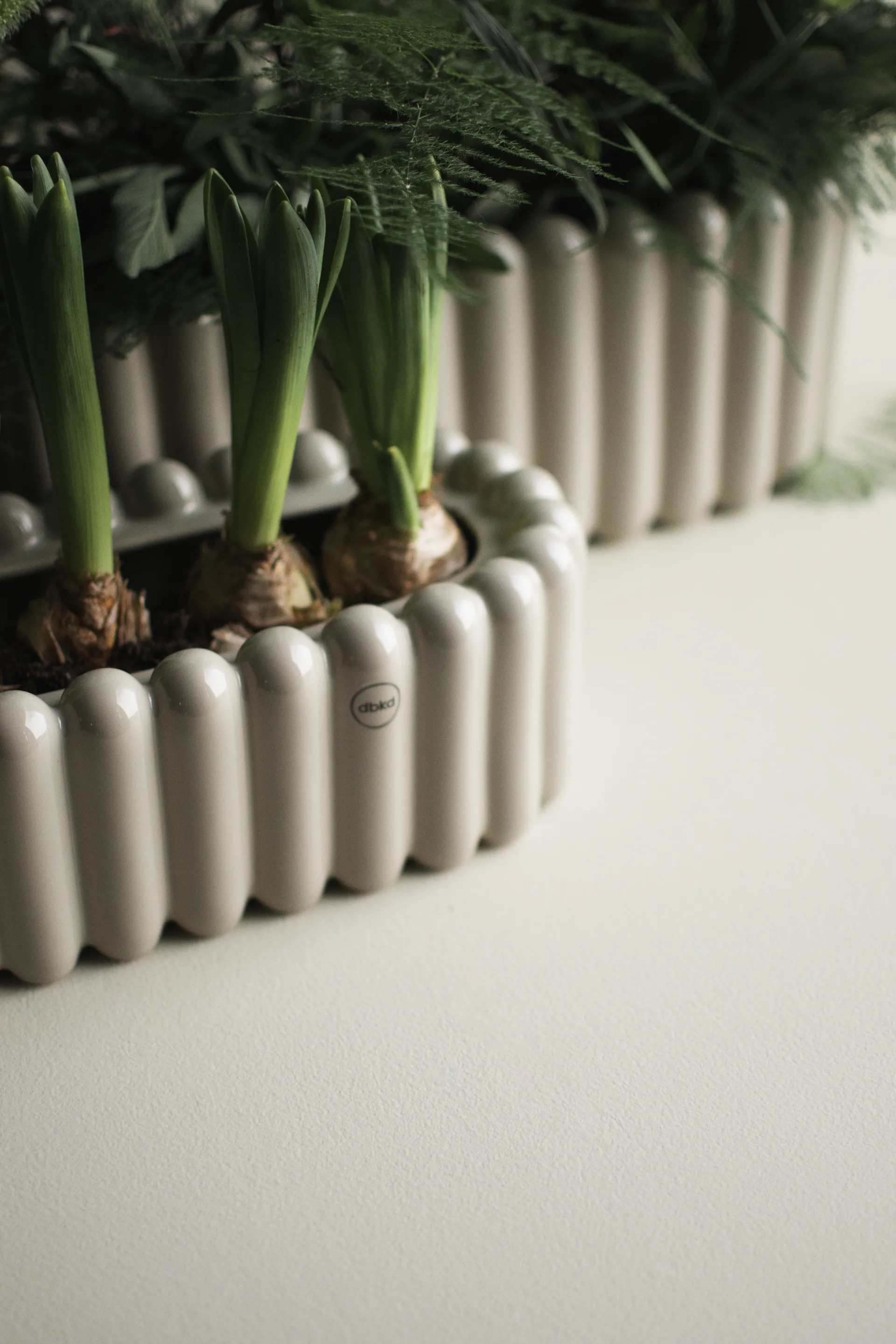 Mist γλάστρα οβάλο μικρή Ø35 cm, Shiney mole DBKD