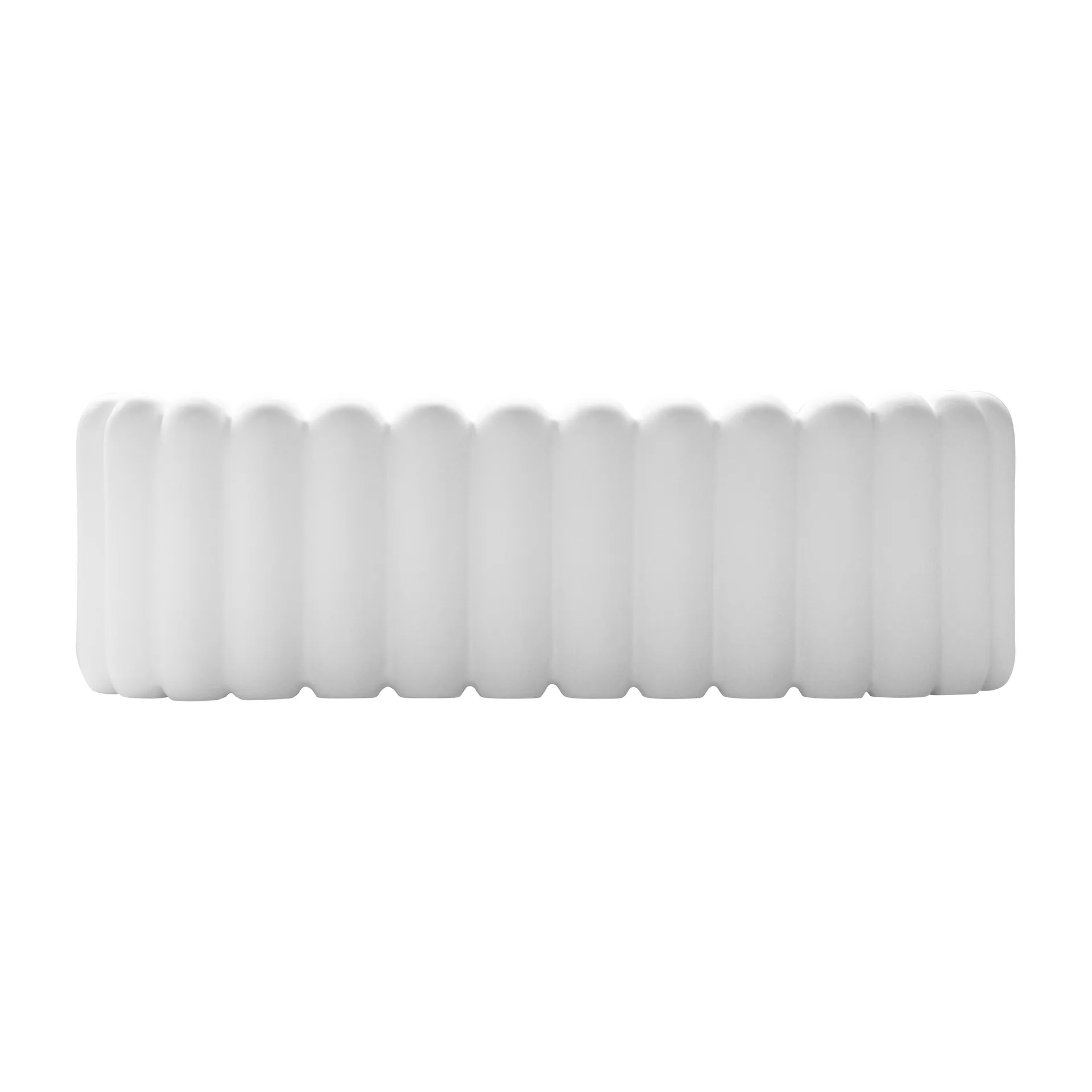 Mist γλάστρα οβάλο μικρή Ø35 cm, Λευκό DBKD