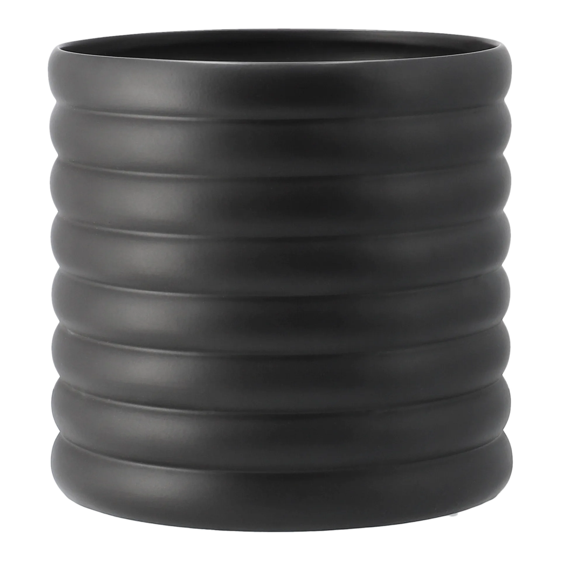 Mud γλάστρα μαύρη, XL. Ø 27 cm DBKD