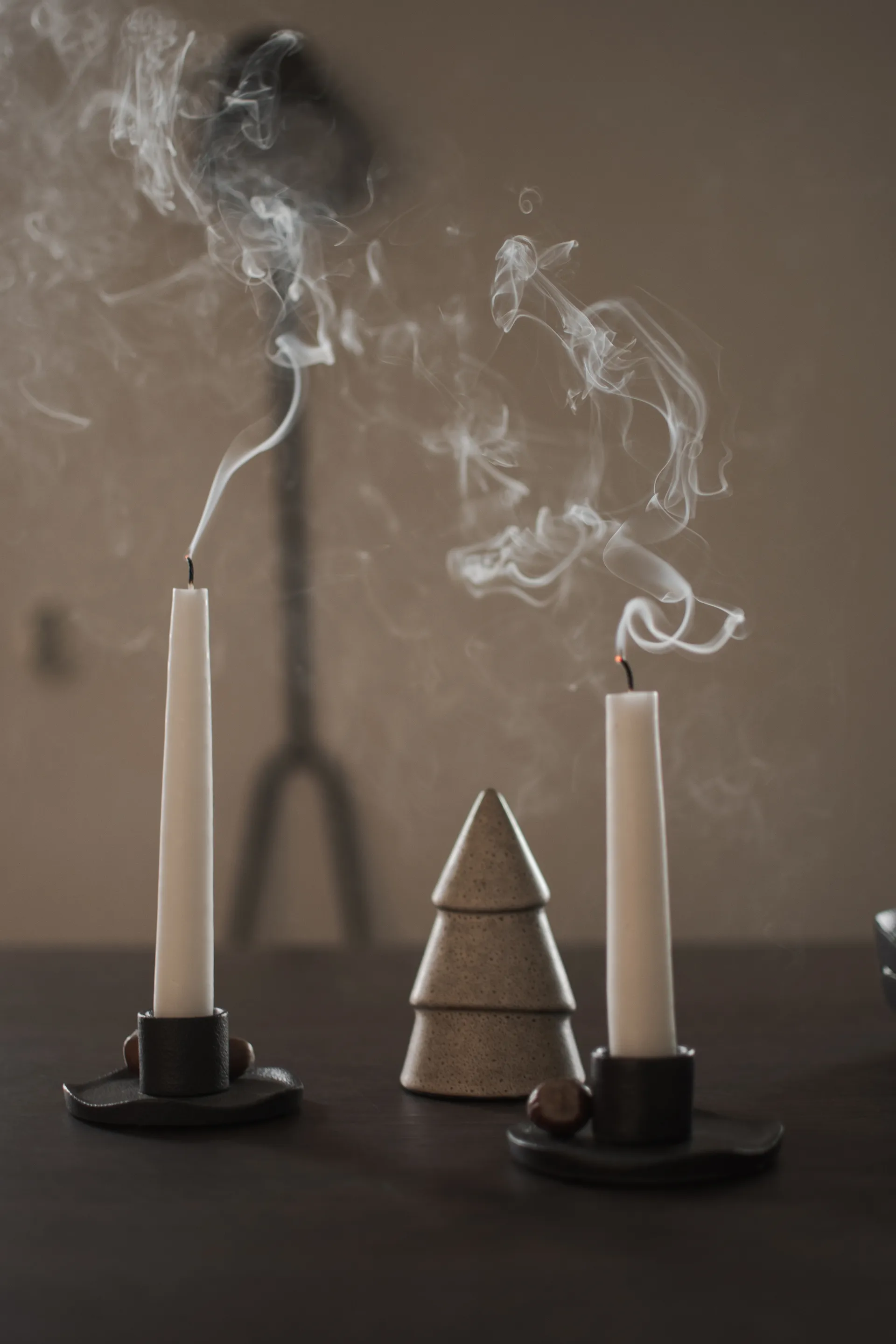 Narrow Χριστουγεννιάτικο δέντρο beige, Μικρό 11 cm DBKD