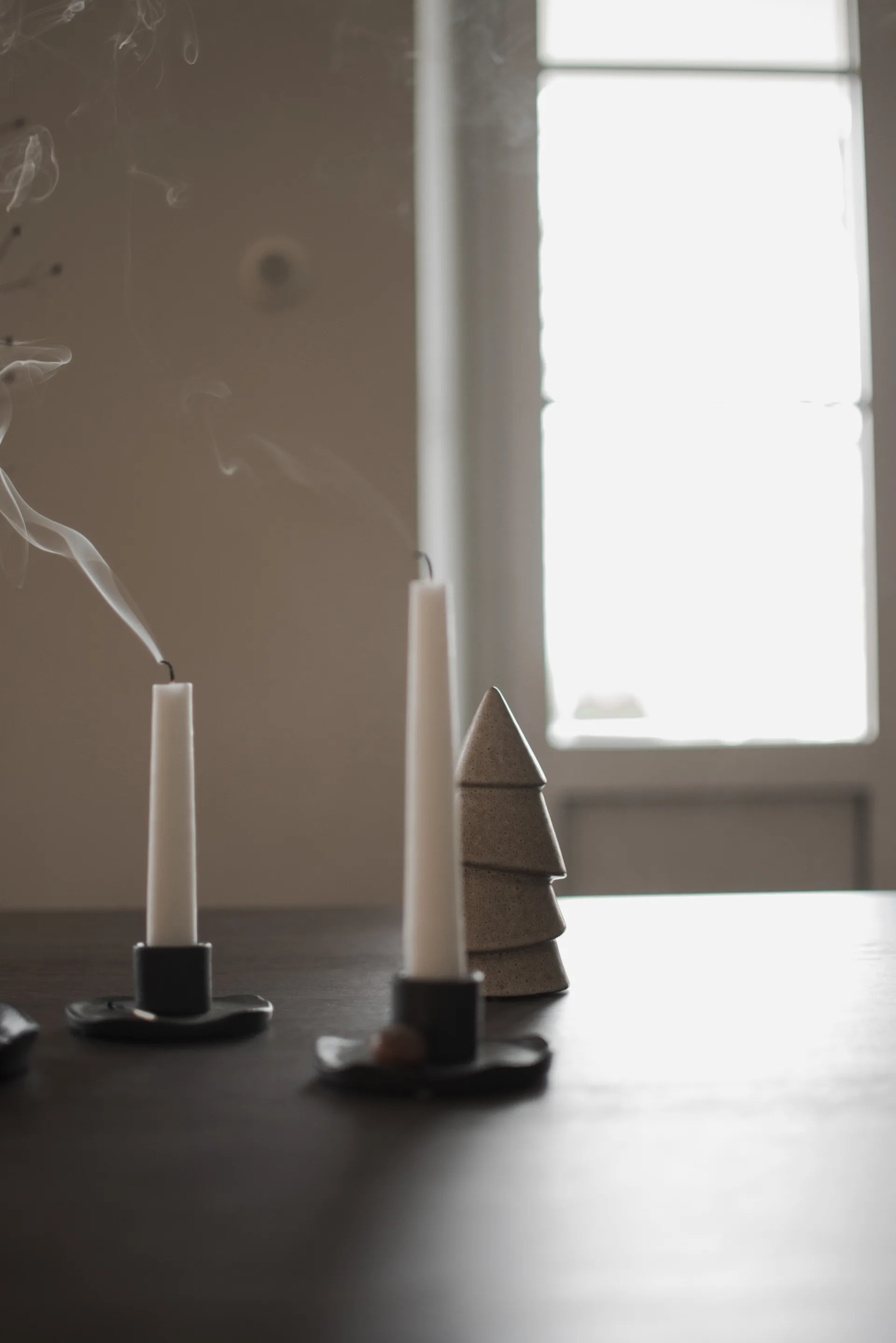 Narrow Χριστουγεννιάτικο δέντρο beige, Μεγάλο 14 cm DBKD