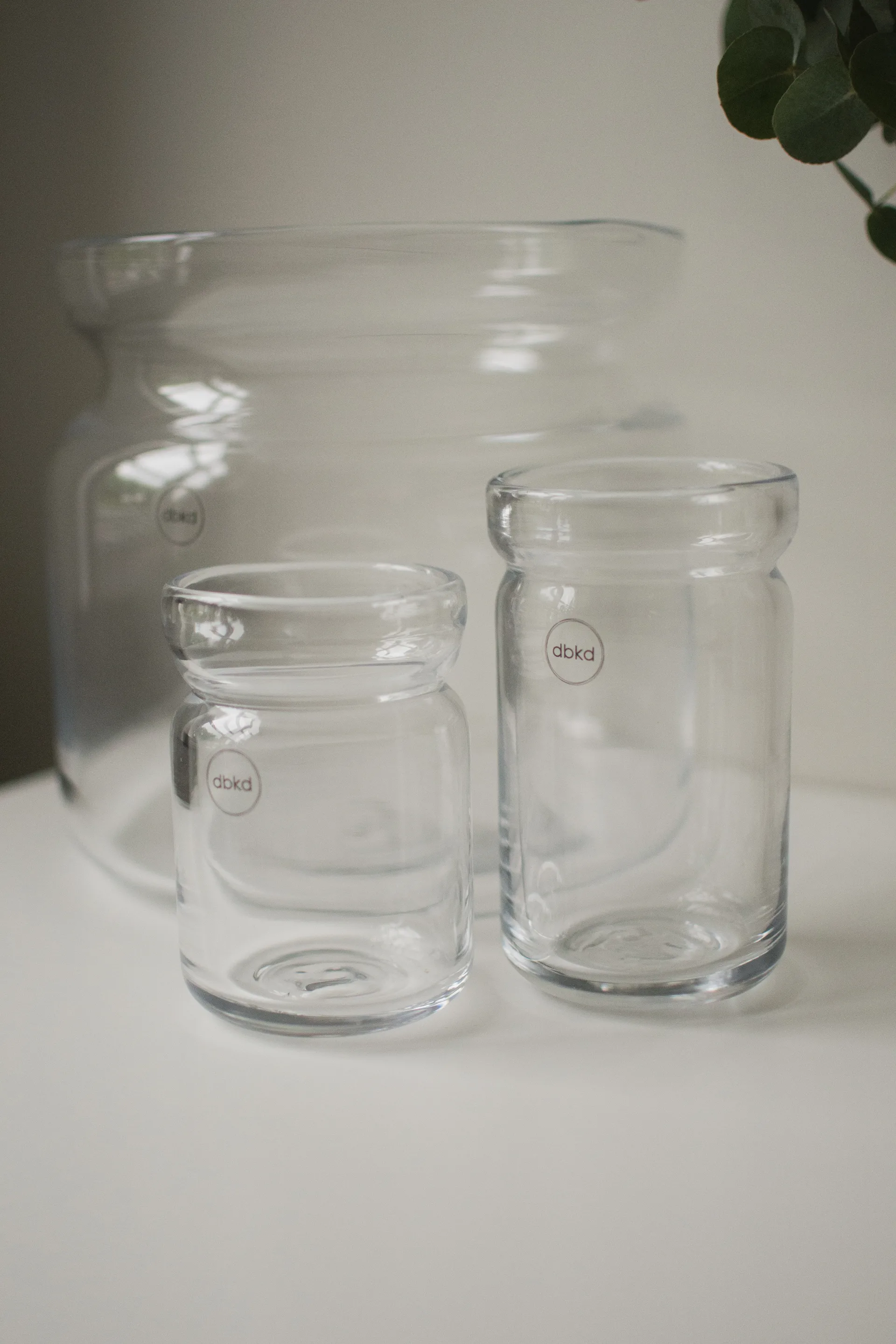 Neck γλάστρα, Clear, Ø8x15 cm DBKD