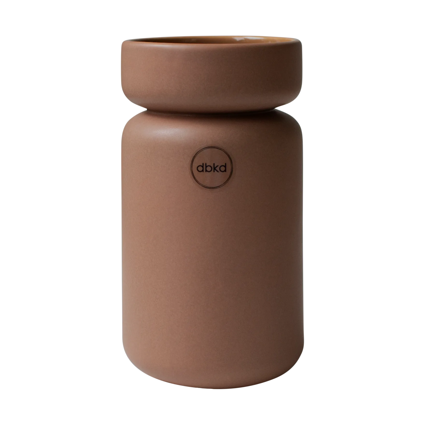 Neck γλάστρα, Nougat, Ø8x15 cm DBKD