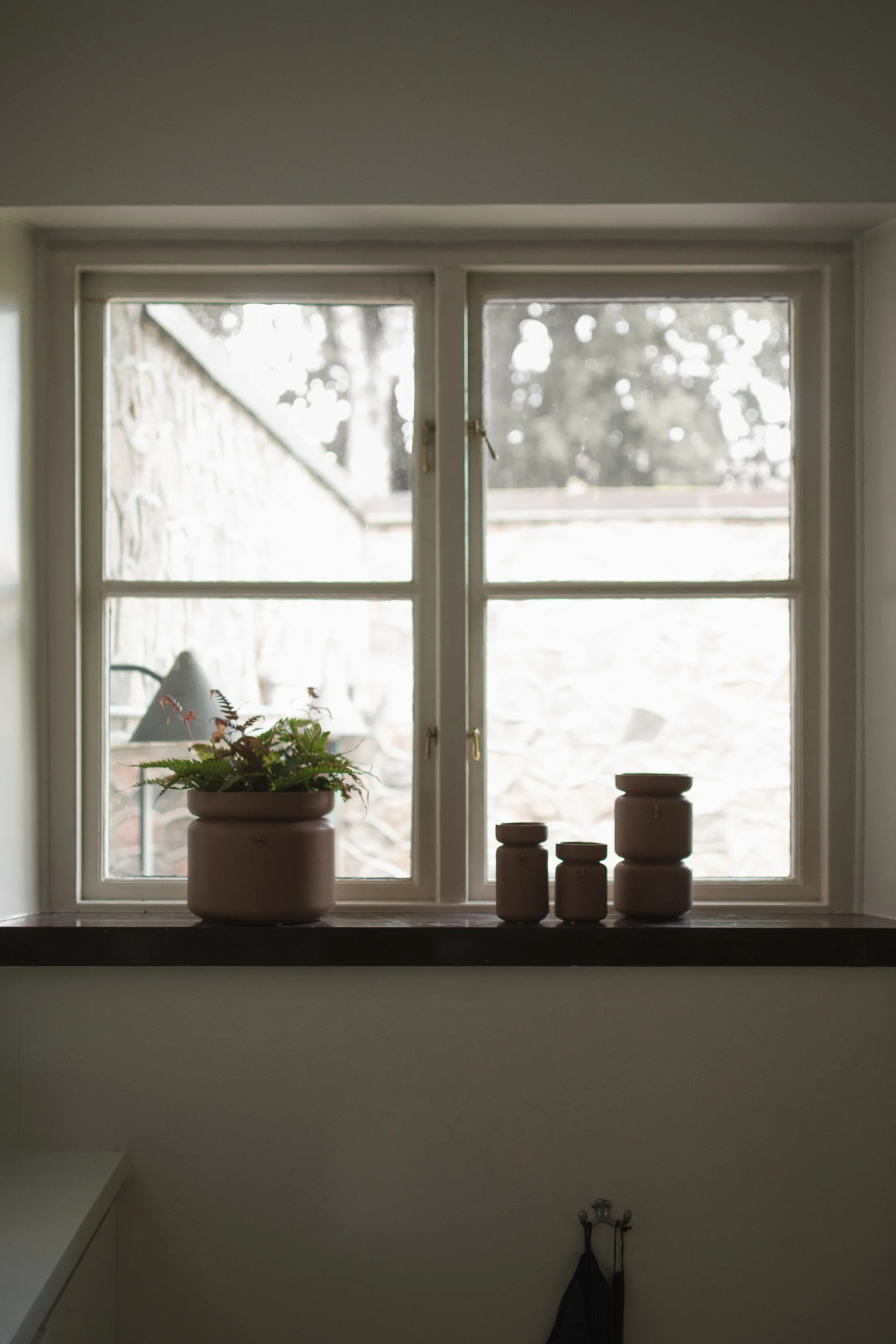 Neck γλάστρα, Nougat, Ø8x15 cm DBKD