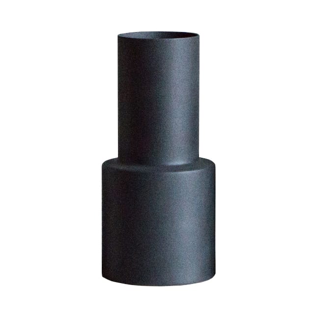 Oblong βάζο cast iron (μαύρο) - μεγάλο, 30 cm - DBKD