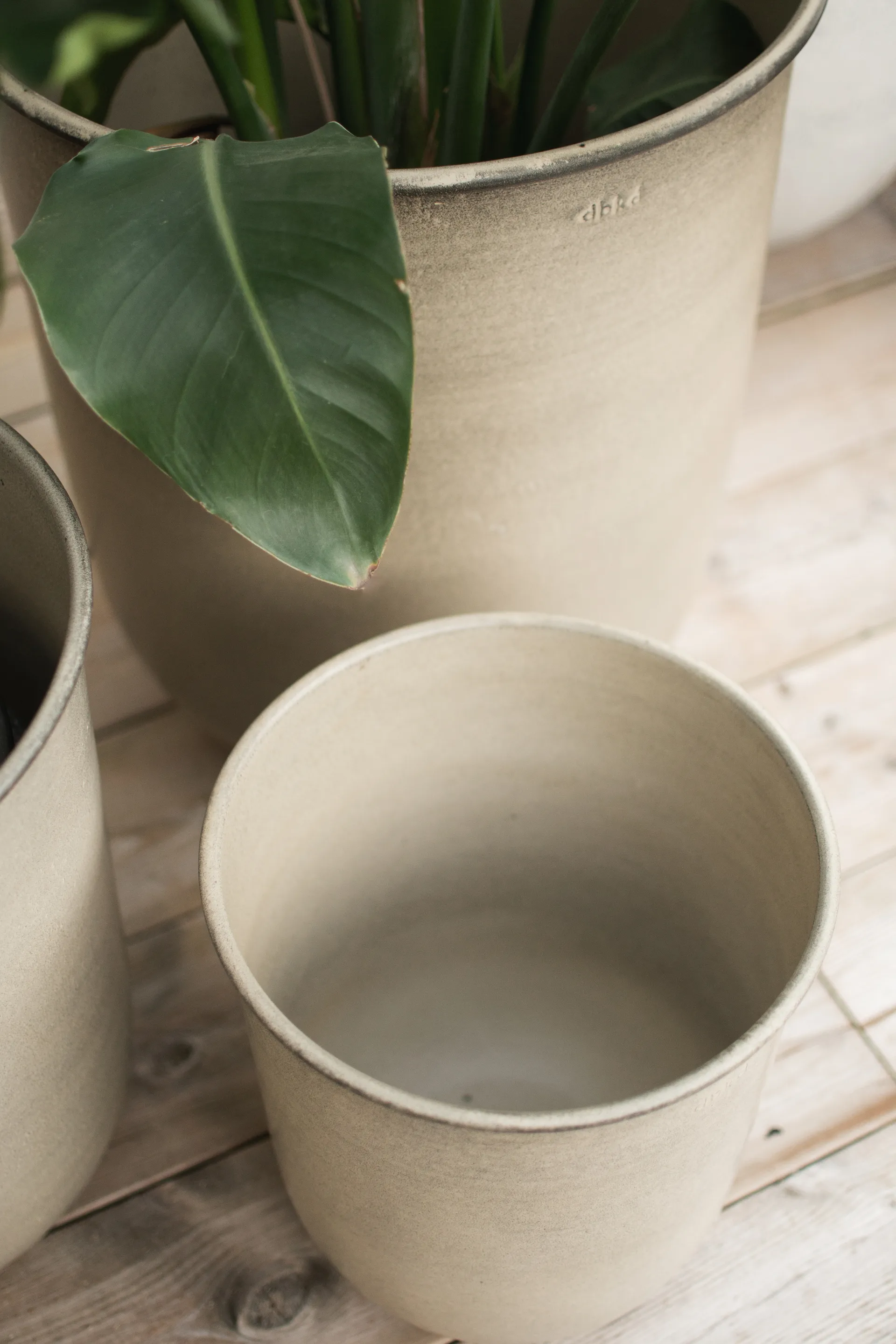 Out γλάστρα 3-pack, Beige DBKD