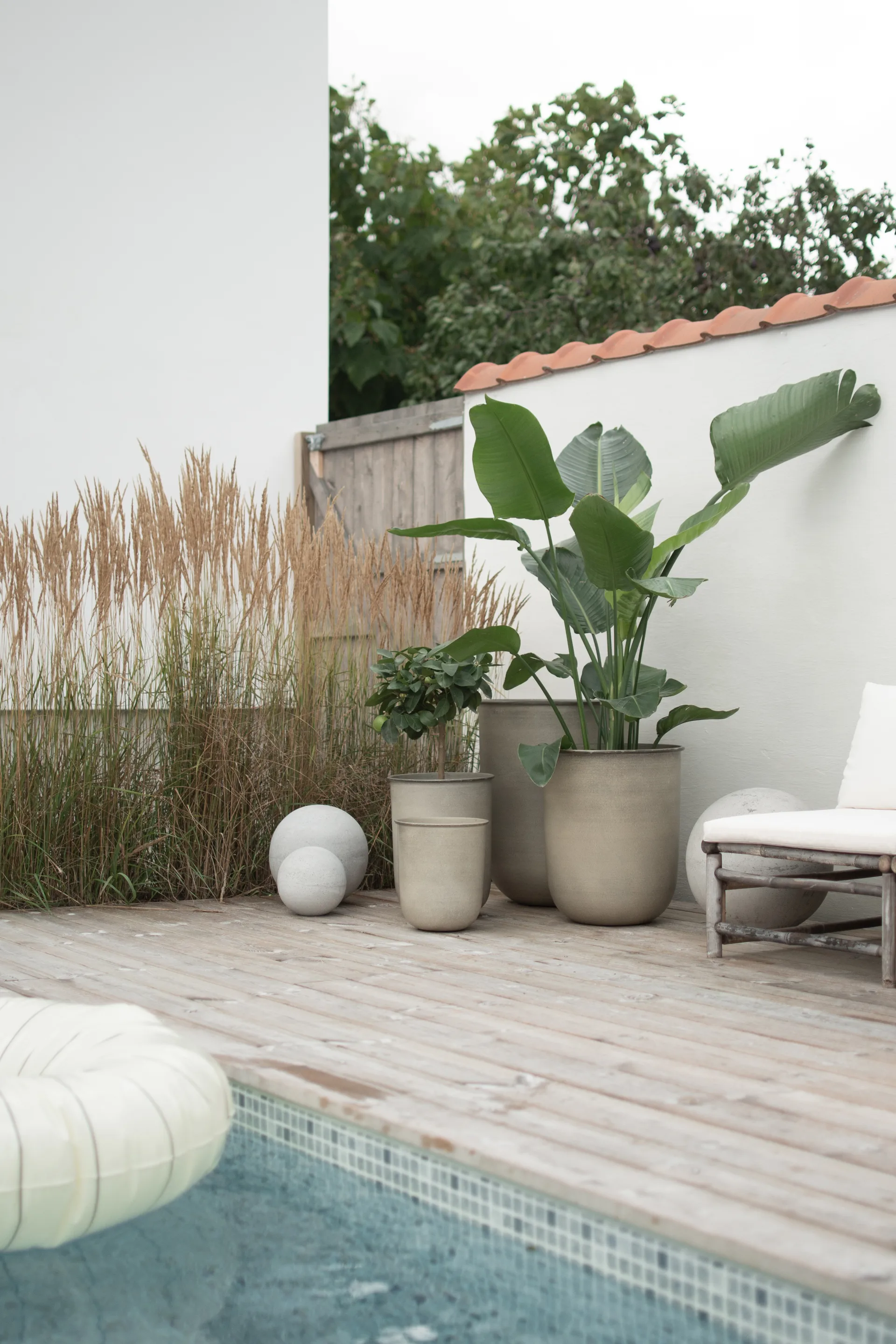 Out γλάστρα 4-pack, Beige DBKD