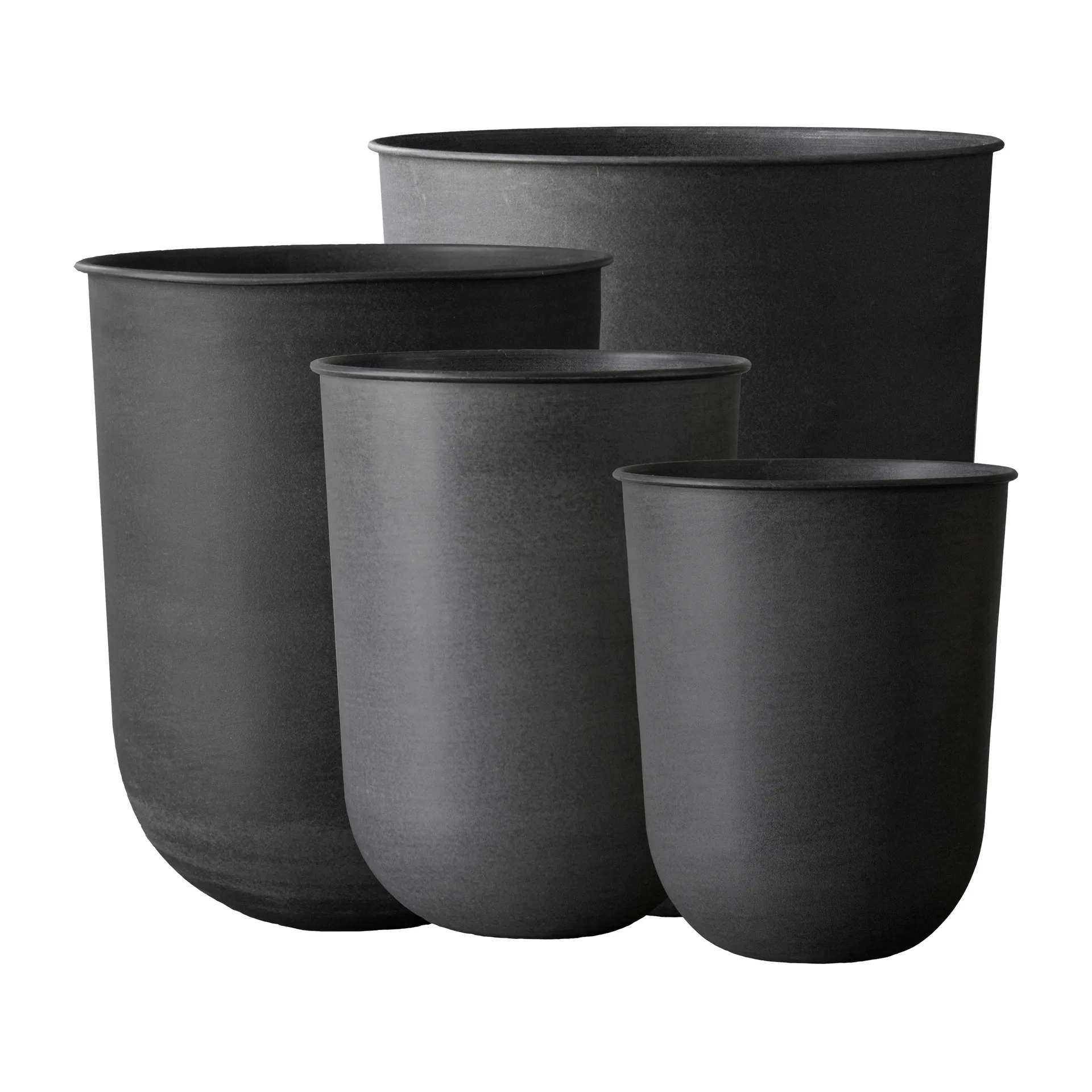 Out γλάστρα 4-pack, Black DBKD