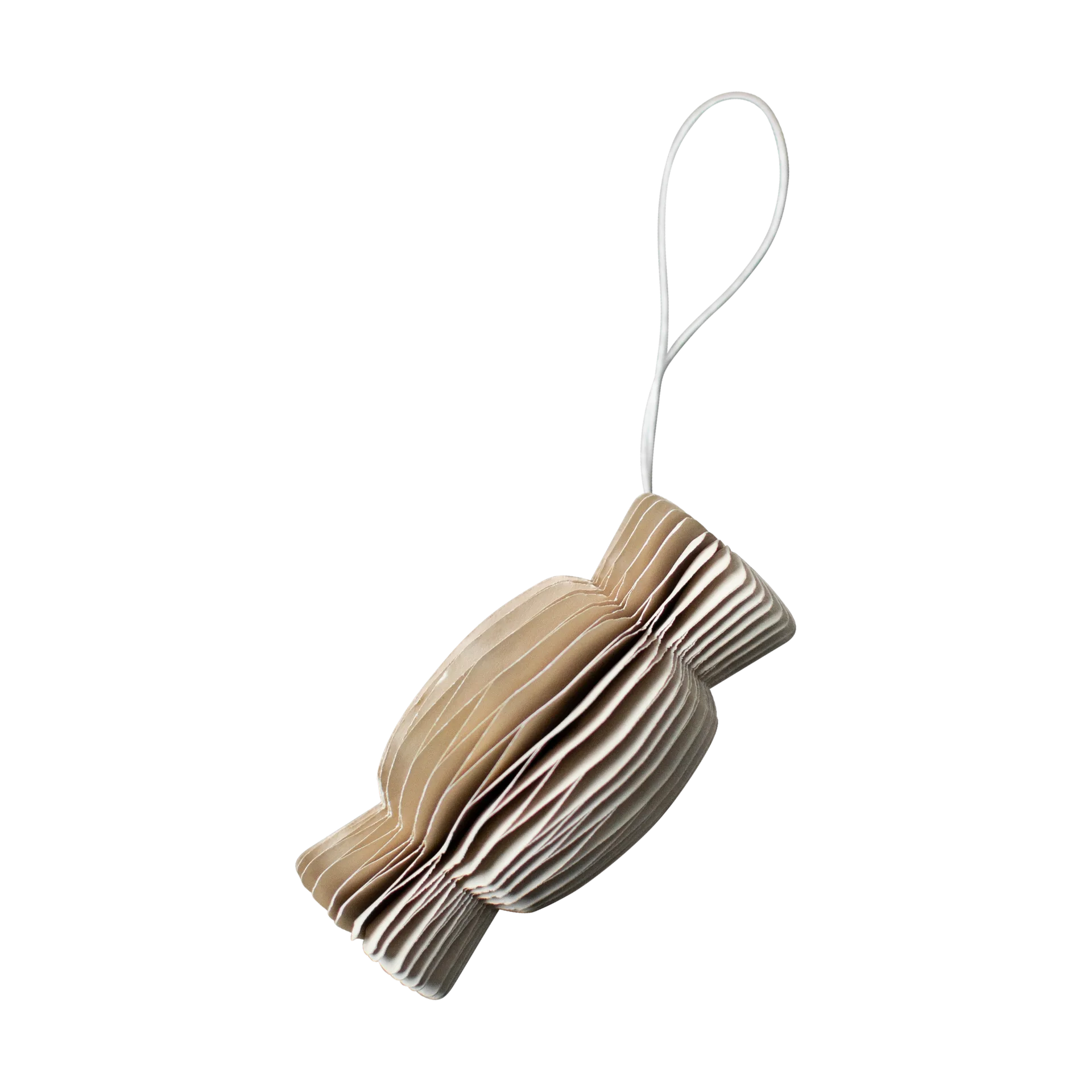Χριστουγεννιάτικο στολίδι Paper Candy, Beige DBKD