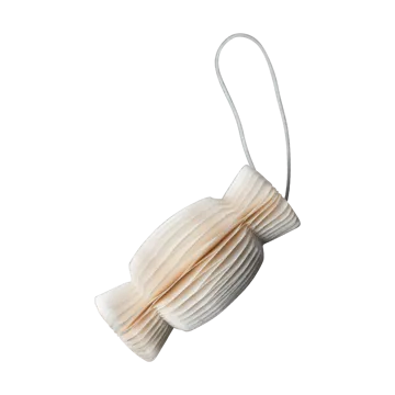 Χριστουγεννιάτικο στολίδι Paper Candy - White - DBKD