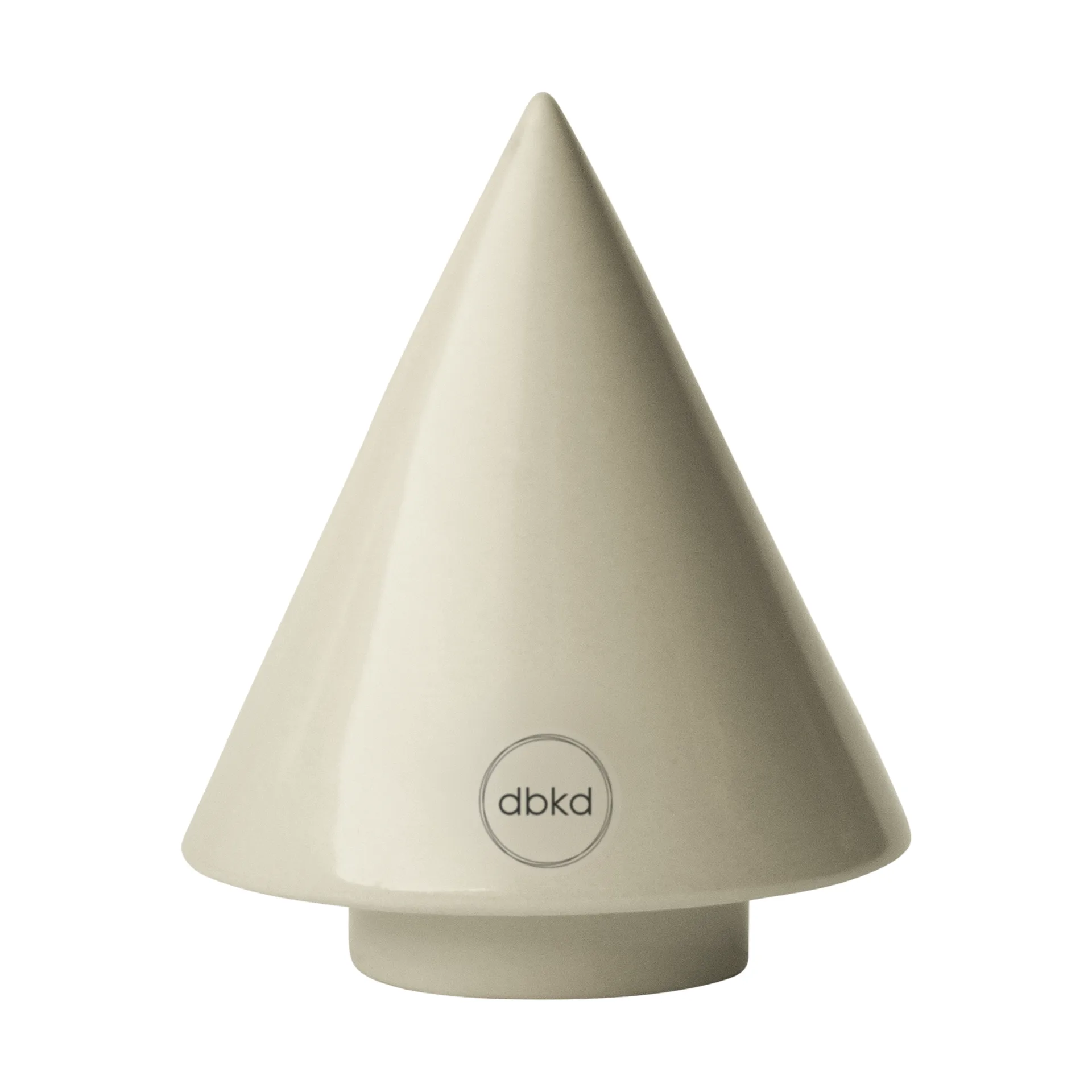 Peak διακοσμητικό δέντρου, Shiny creme, Ø9 εκ. DBKD