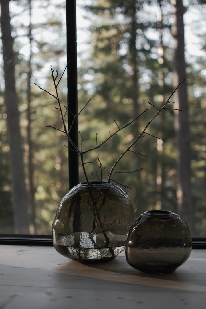 Βάζο Pebble καφέ, Μικρό Ø20 cm DBKD