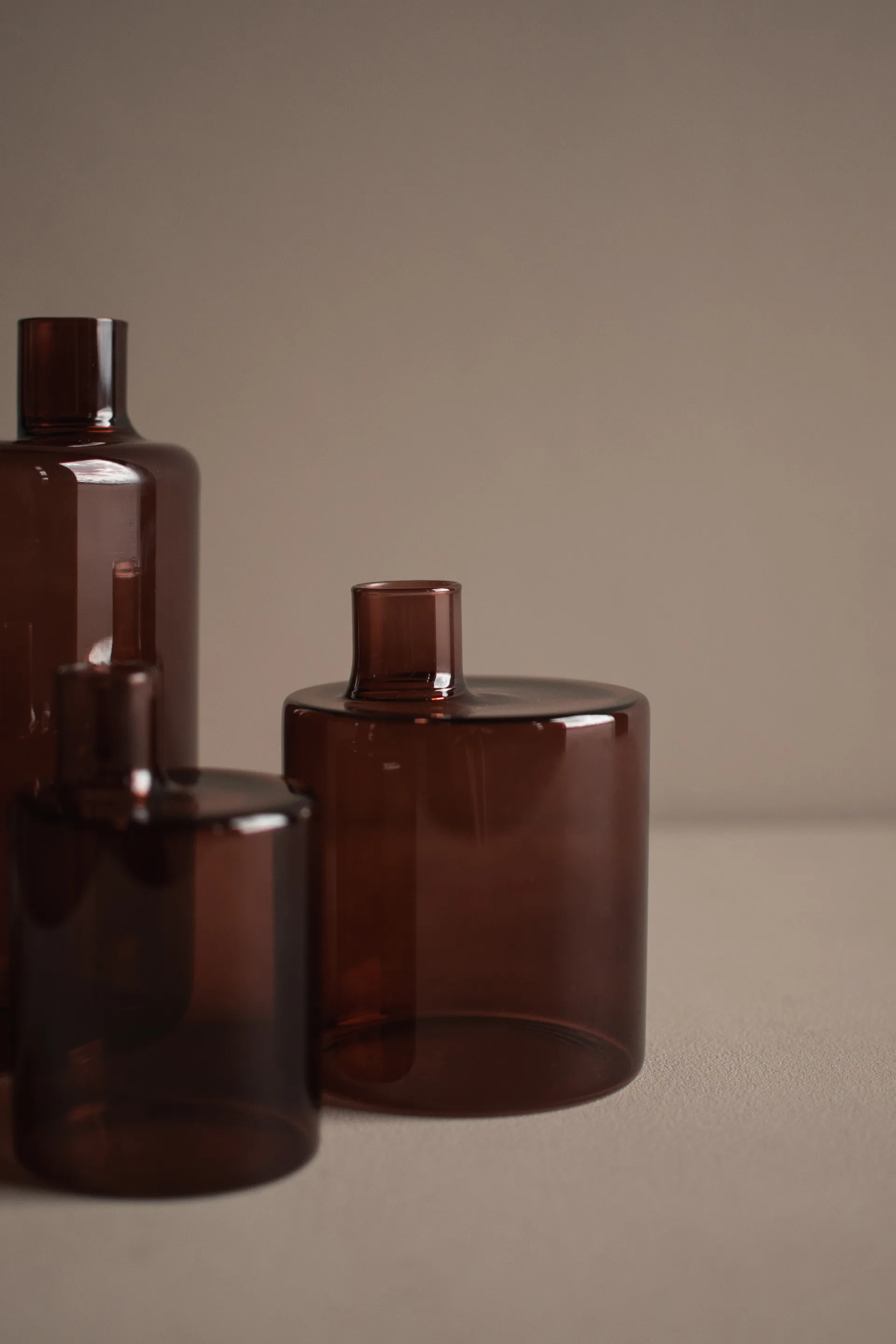 Βάζο Pipe 14 cm, Dark red DBKD