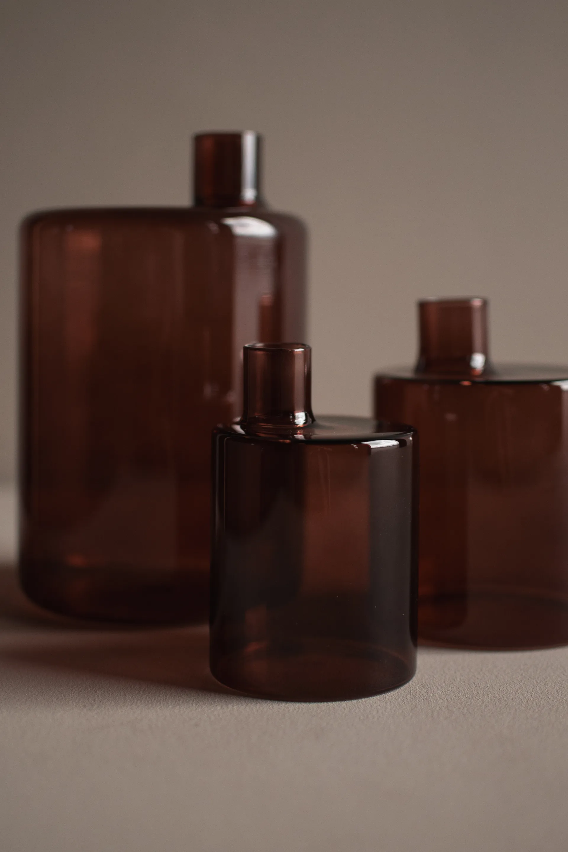 Βάζο Pipe 21 cm, Dark red DBKD