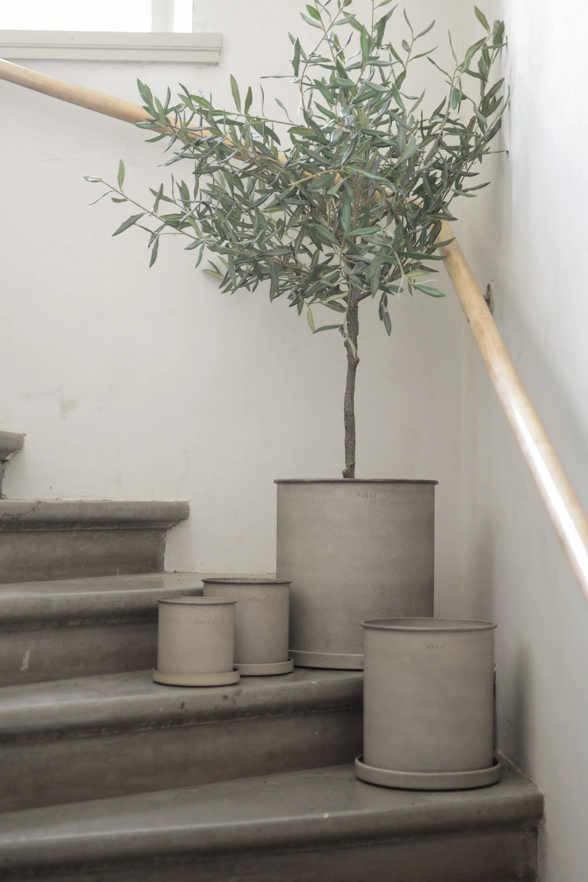 Γλάστρα Plant pot μικρή 2-pack, Beige DBKD