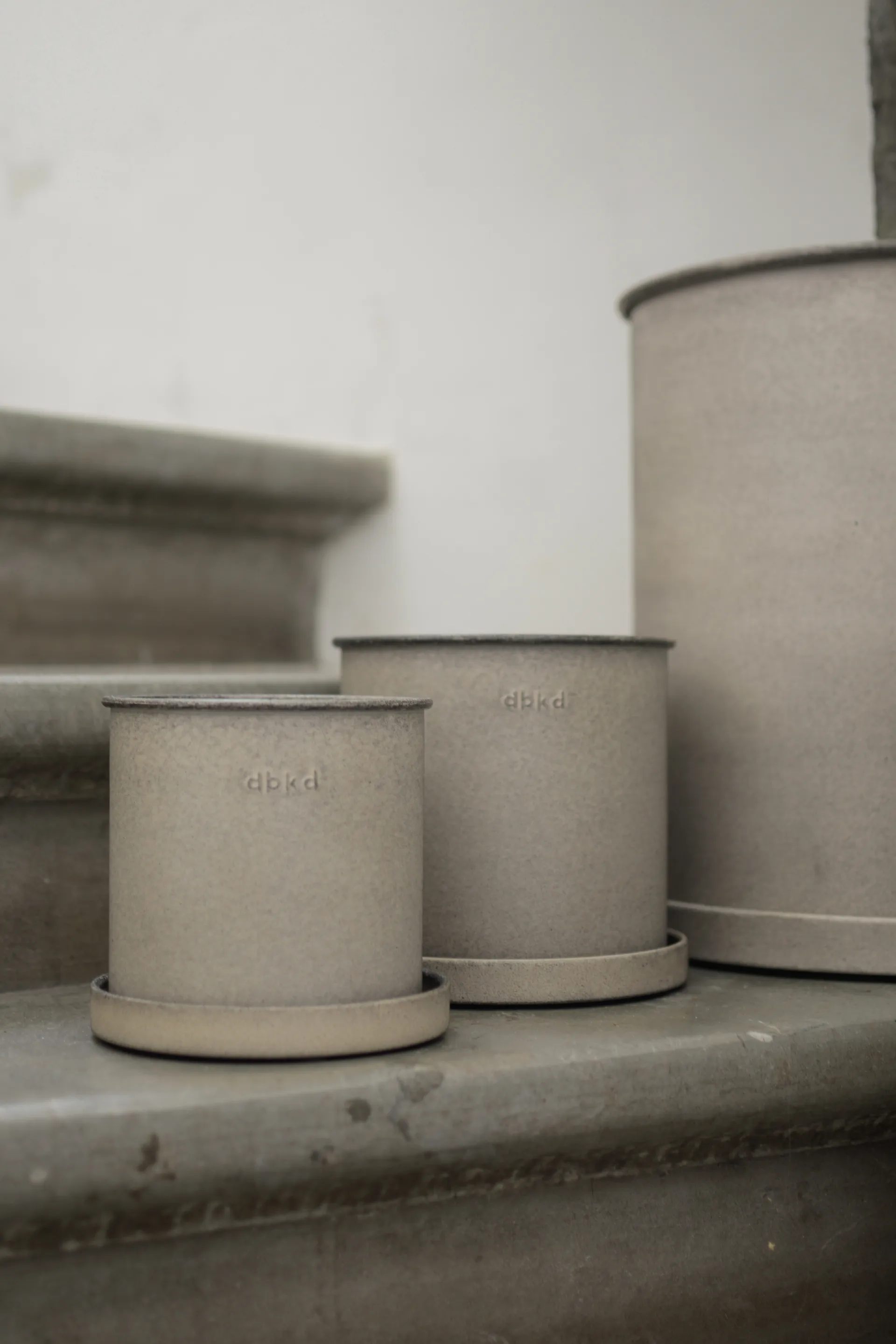 Γλάστρα Plant pot μικρή 2-pack, Beige DBKD