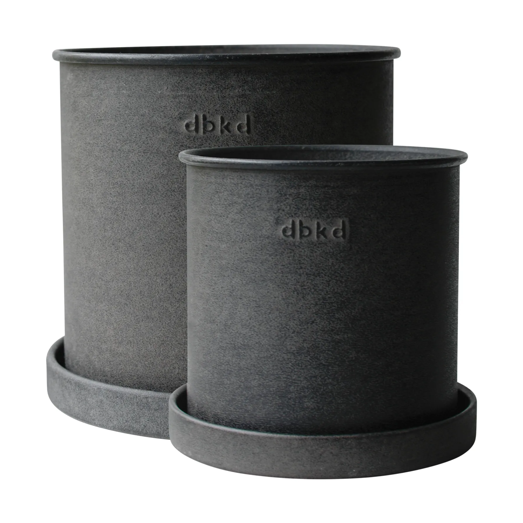 Γλάστρα Plant pot μικρή 2-pack, Black DBKD