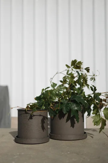 Γλάστρα Plant pot μικρή 2-pack - Brown - DBKD