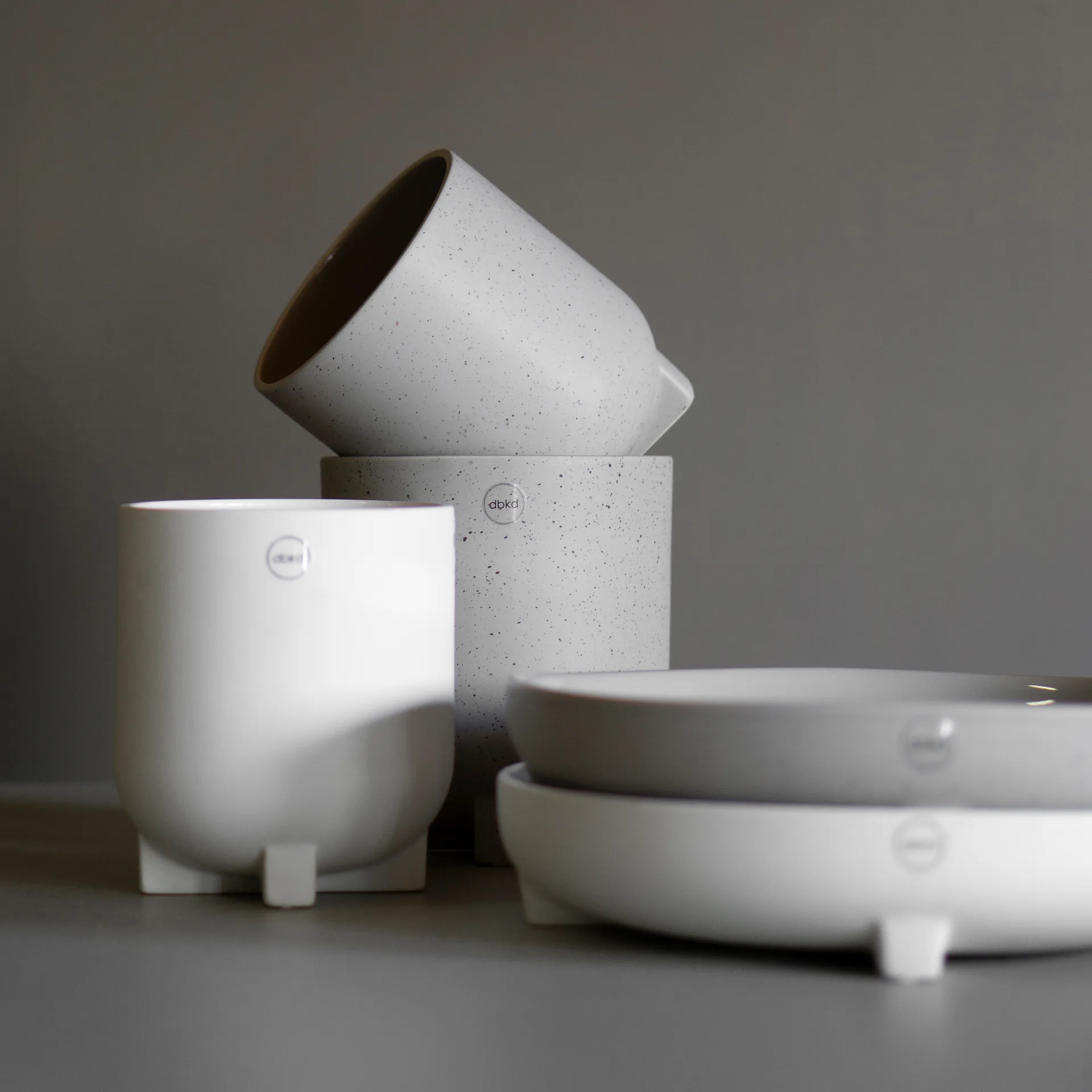 Plus πιάτο Ø30 cm, λευκό DBKD