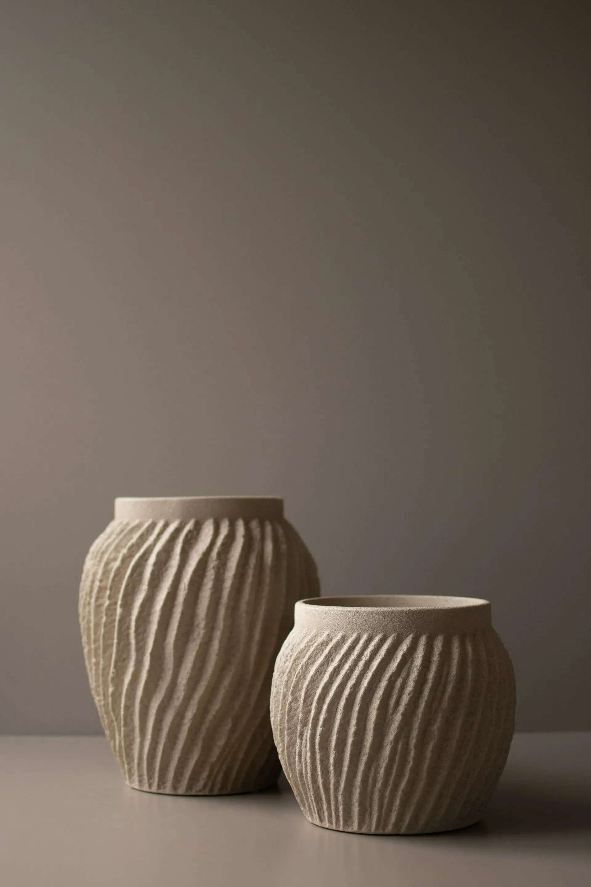 Raw βάζο 29 cm, Sandy mole DBKD