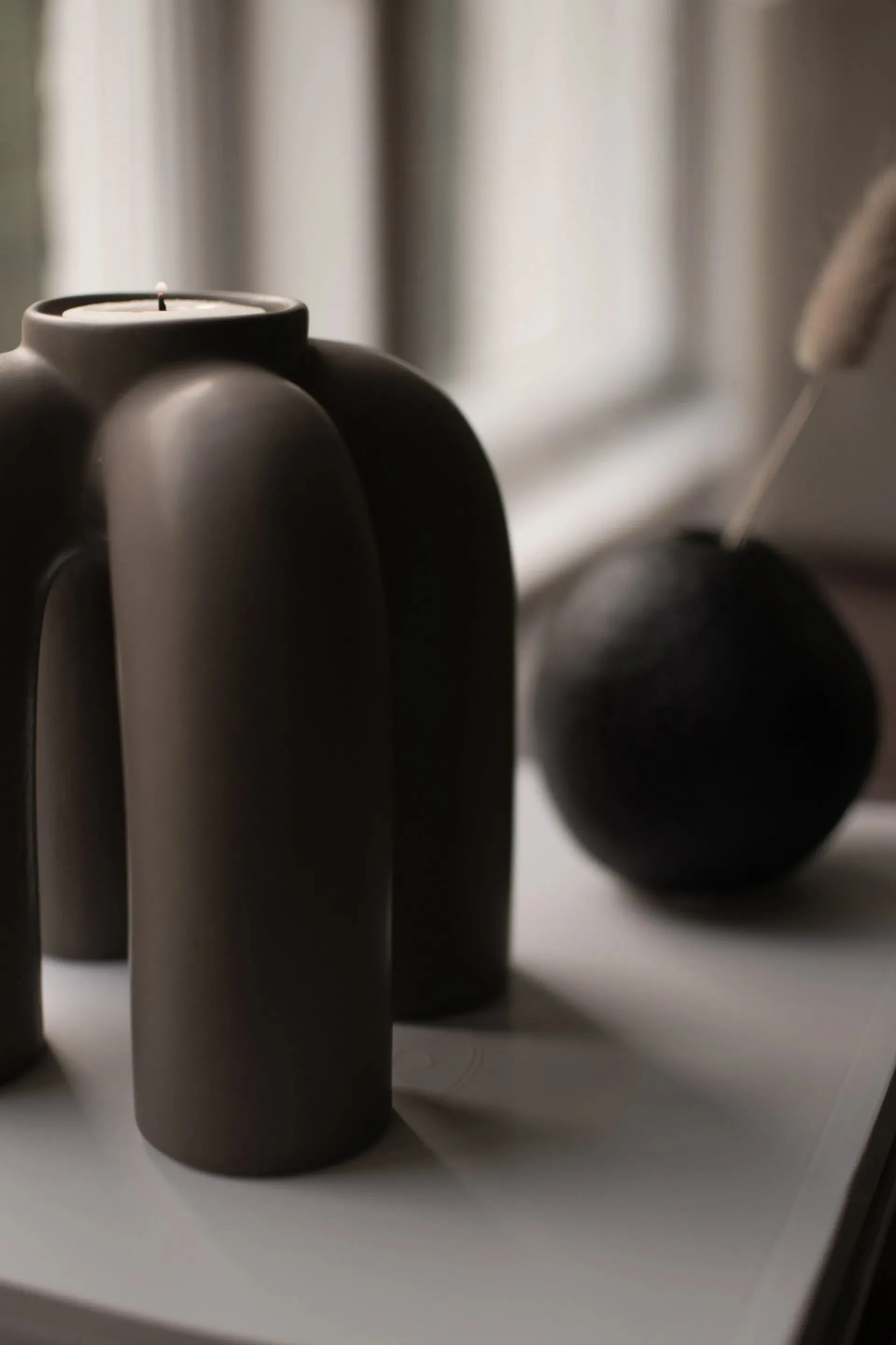 Κηροπήγιο Rope 14x14 cm, Dust DBKD