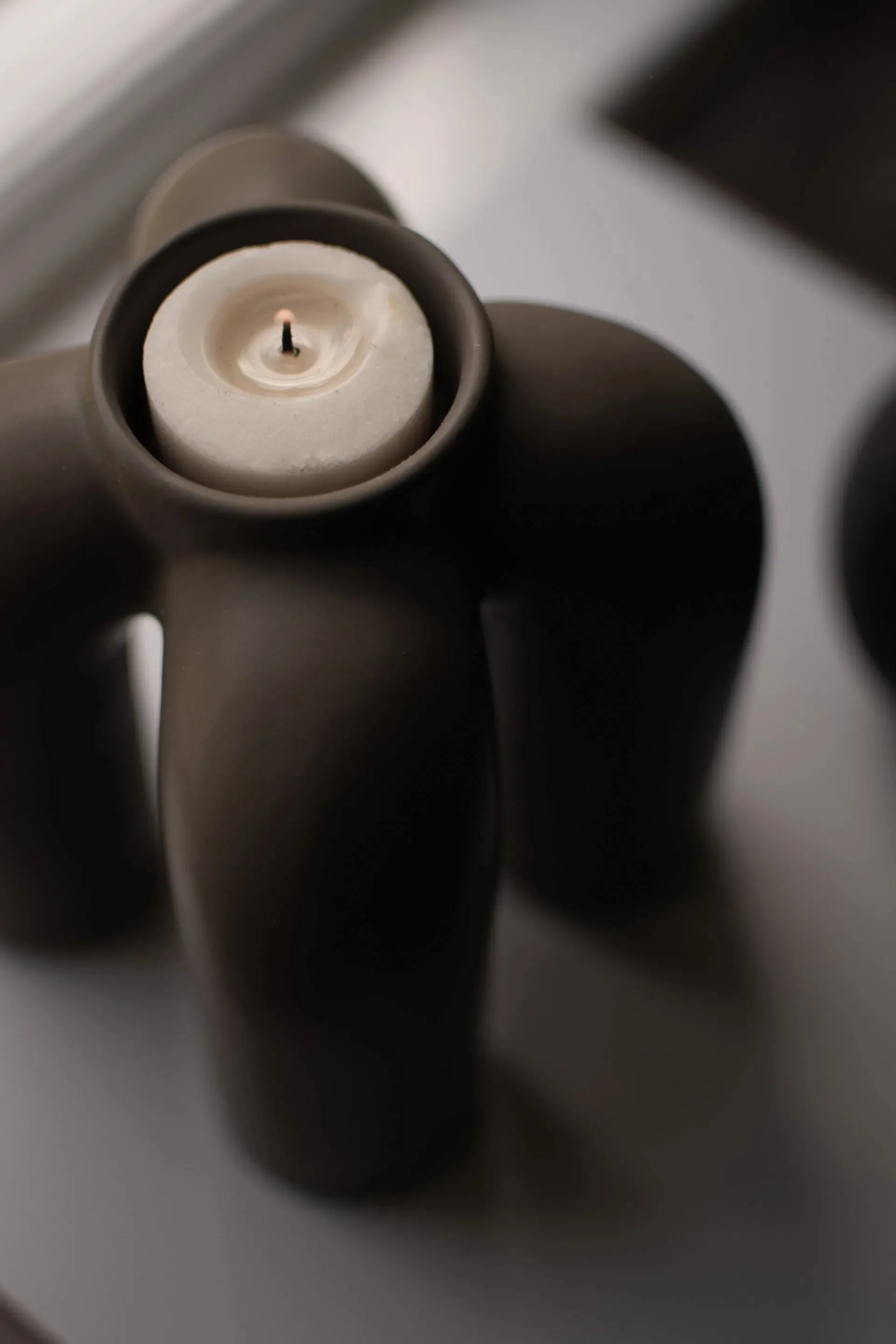 Κηροπήγιο Rope 14x14 cm, Dust DBKD