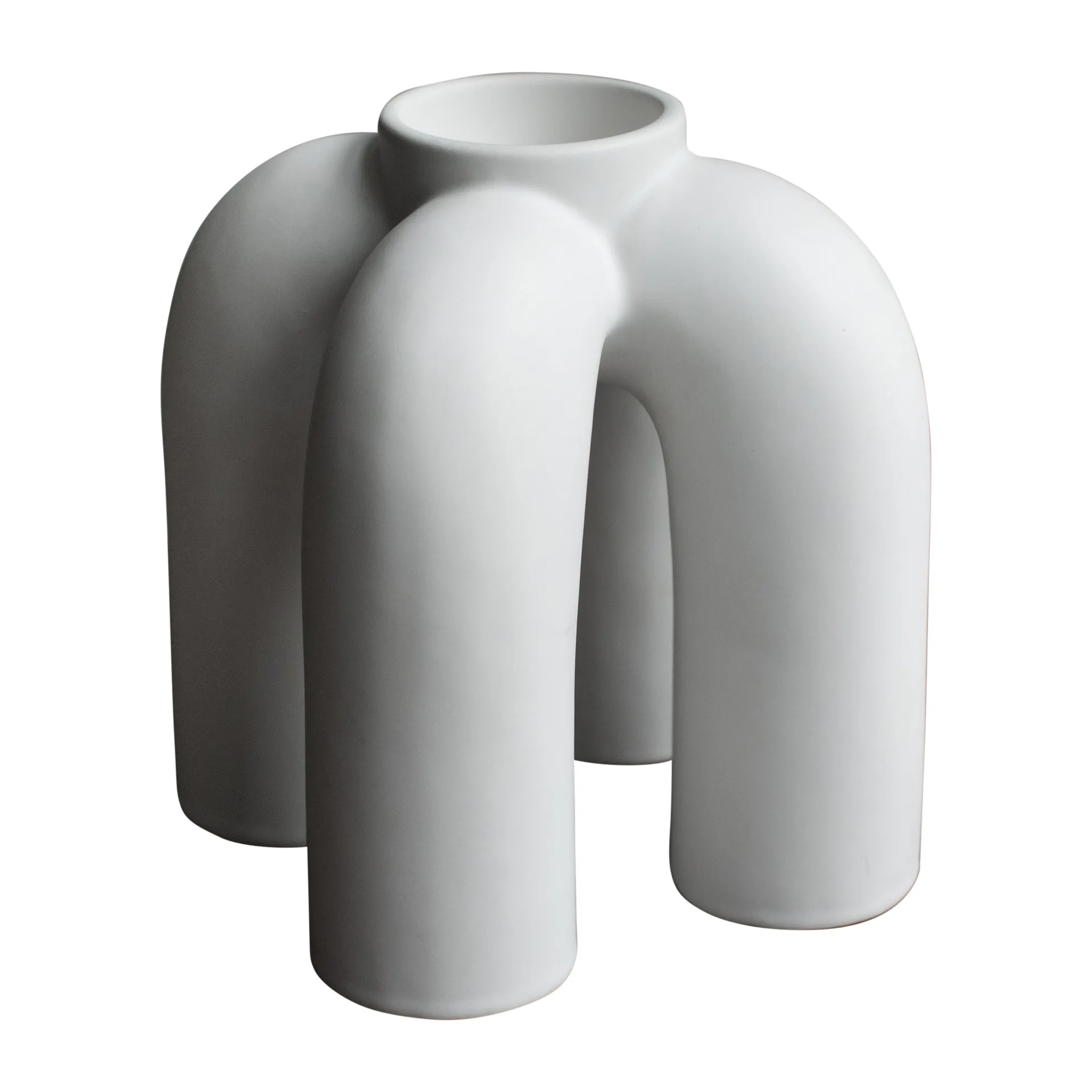 Κηροπήγιο Rope 14x14 cm, White DBKD