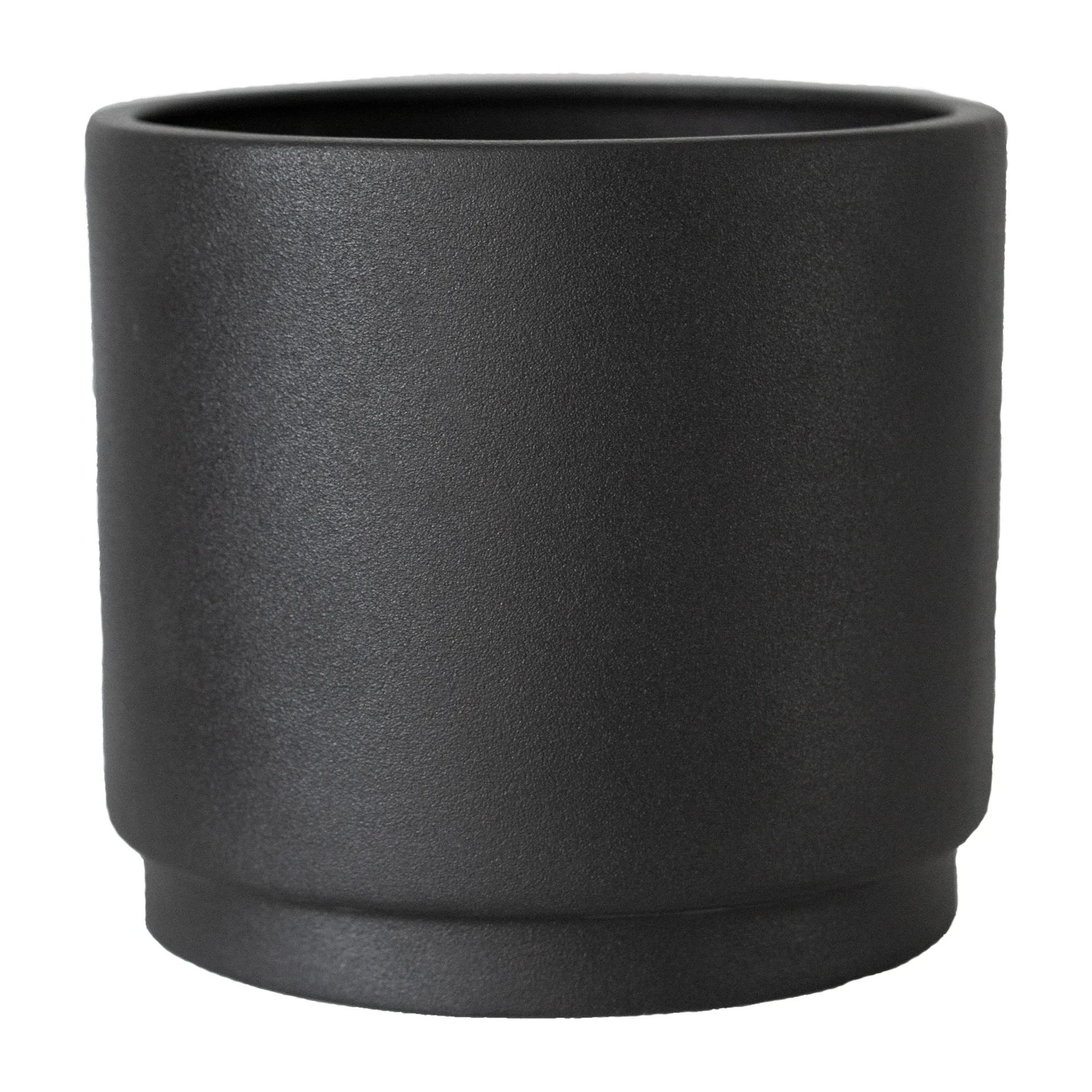 Solid γλάστρα cast iron (μαύρο), Μεγάλο Ø 24 cm DBKD