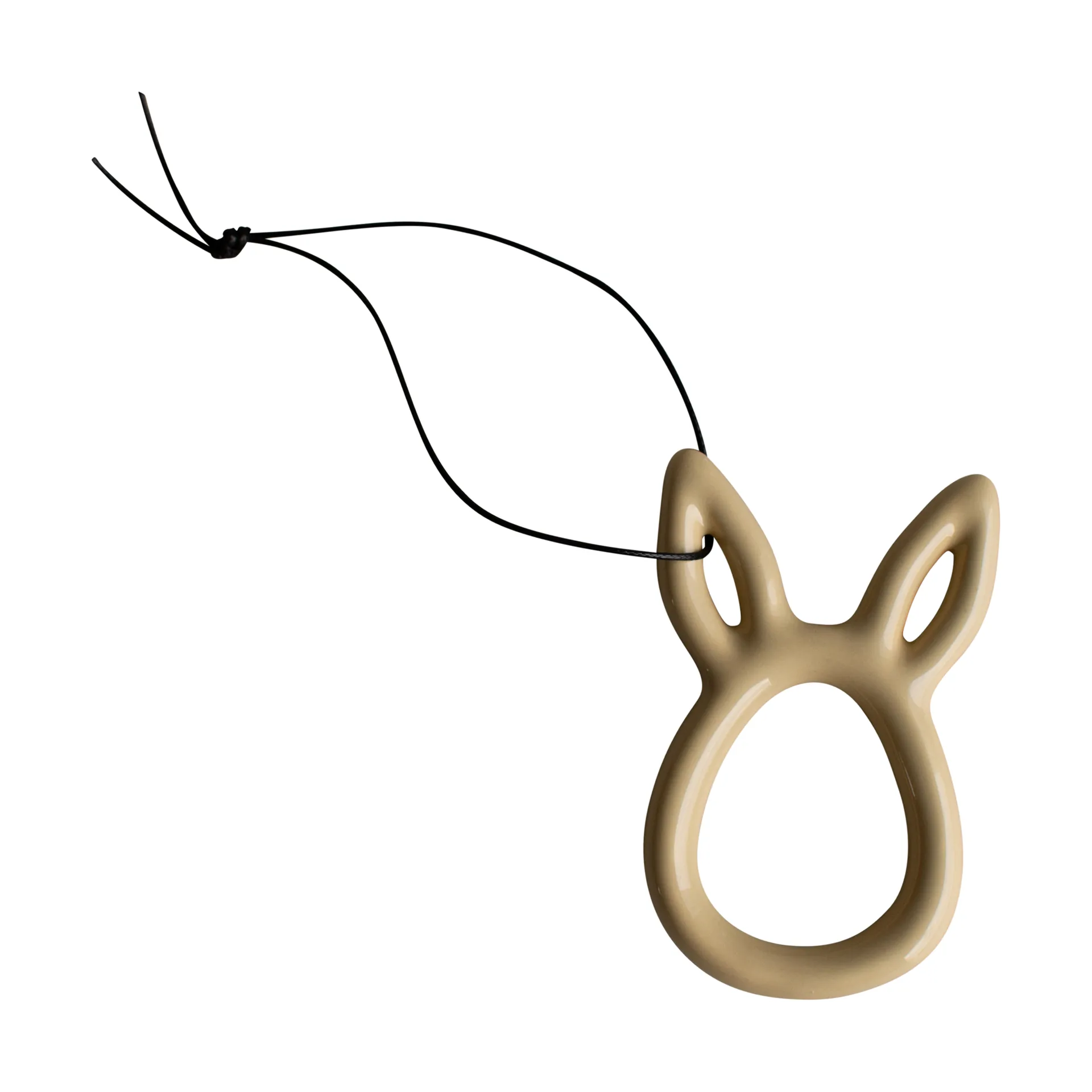 Sprinkle rabbit πασχαλινό στολίδι 8 εκ., Shiny yellow DBKD