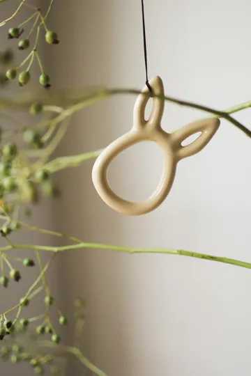 Sprinkle rabbit πασχαλινό στολίδι 8 εκ. - Shiny yellow - DBKD