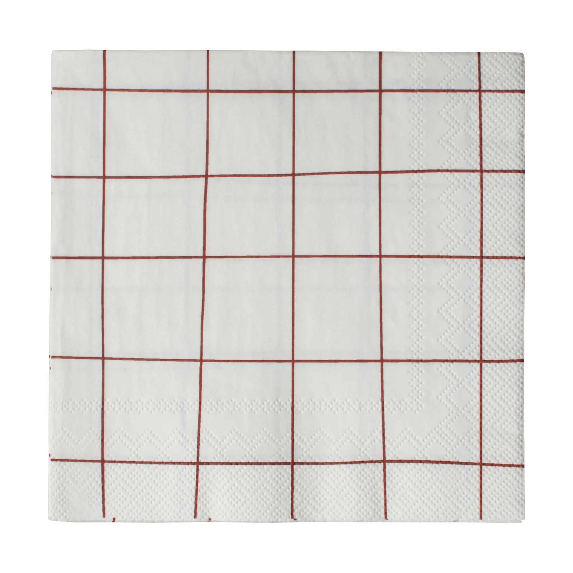 Square χαρτοπετσέτα 33x33 cm 20 τεμαχίων, Dark red DBKD