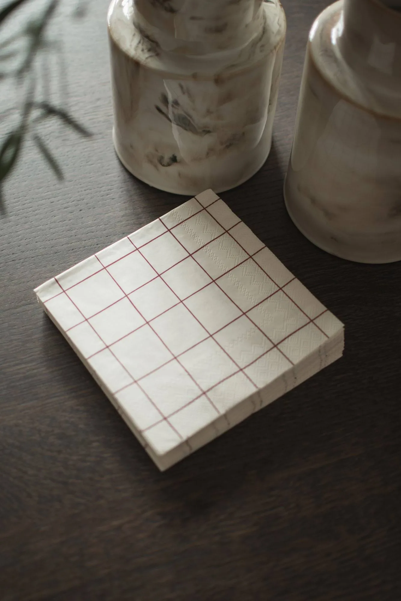Square χαρτοπετσέτα 33x33 cm 20 τεμαχίων, Dark red DBKD