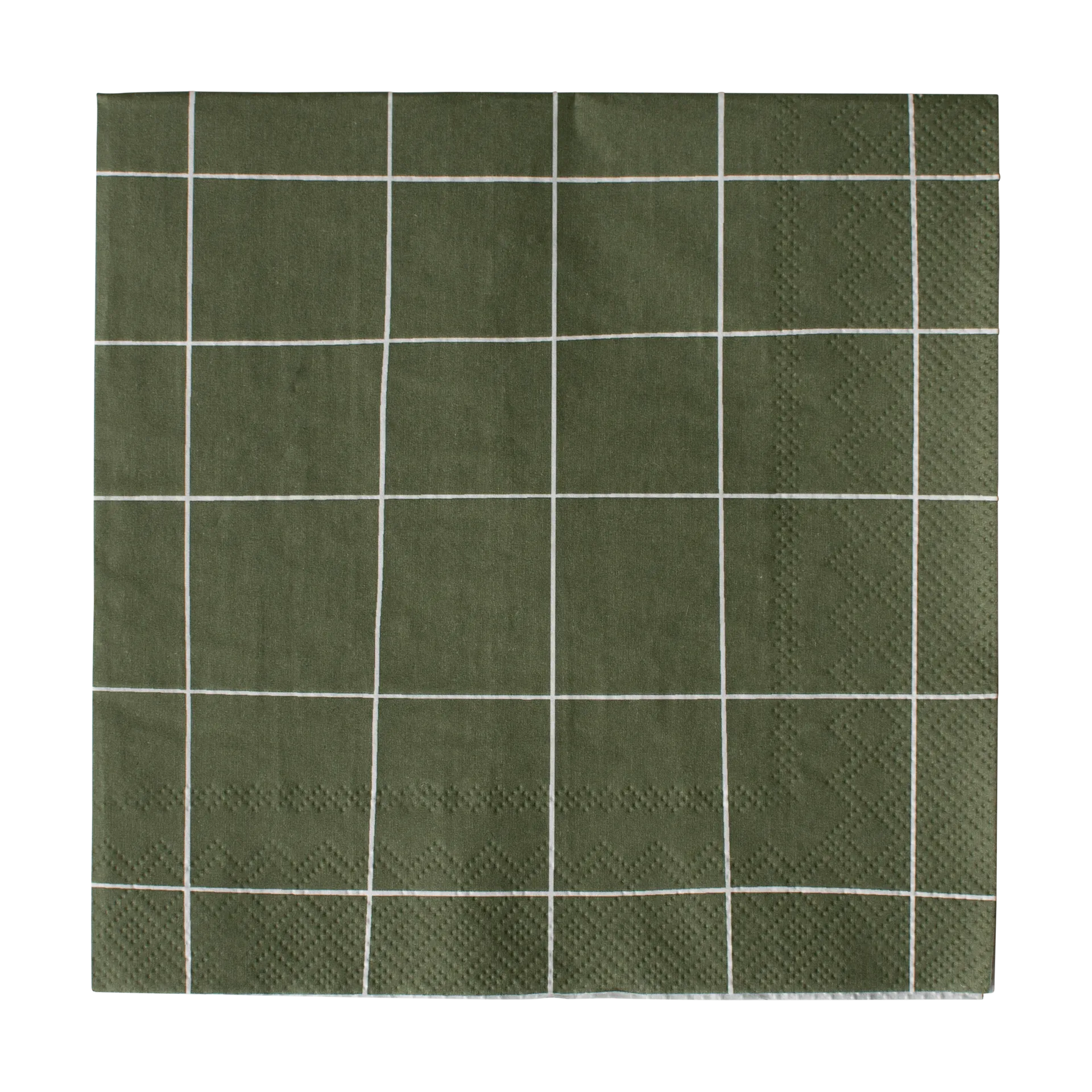 Square χαρτοπετσέτα 33x33 cm 20 τεμαχίων, Green DBKD