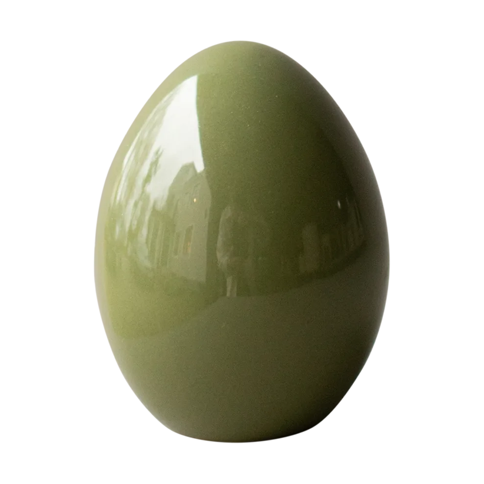 Standing Egg πασχαλινή διακόσμηση, Green DBKD