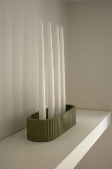 Κηροπήγιο Stripe 30 cm - Green - DBKD