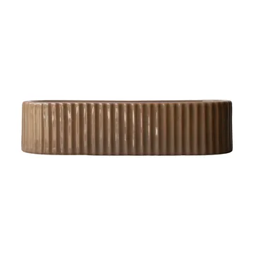 Κηροπήγιο Stripe 30 cm - Shiny nougat - DBKD